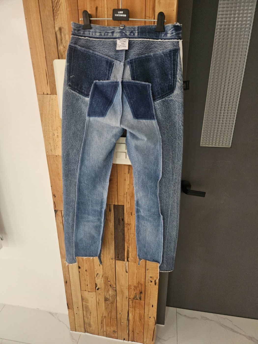 Vetements Vetements inside out denim pants | Grailed