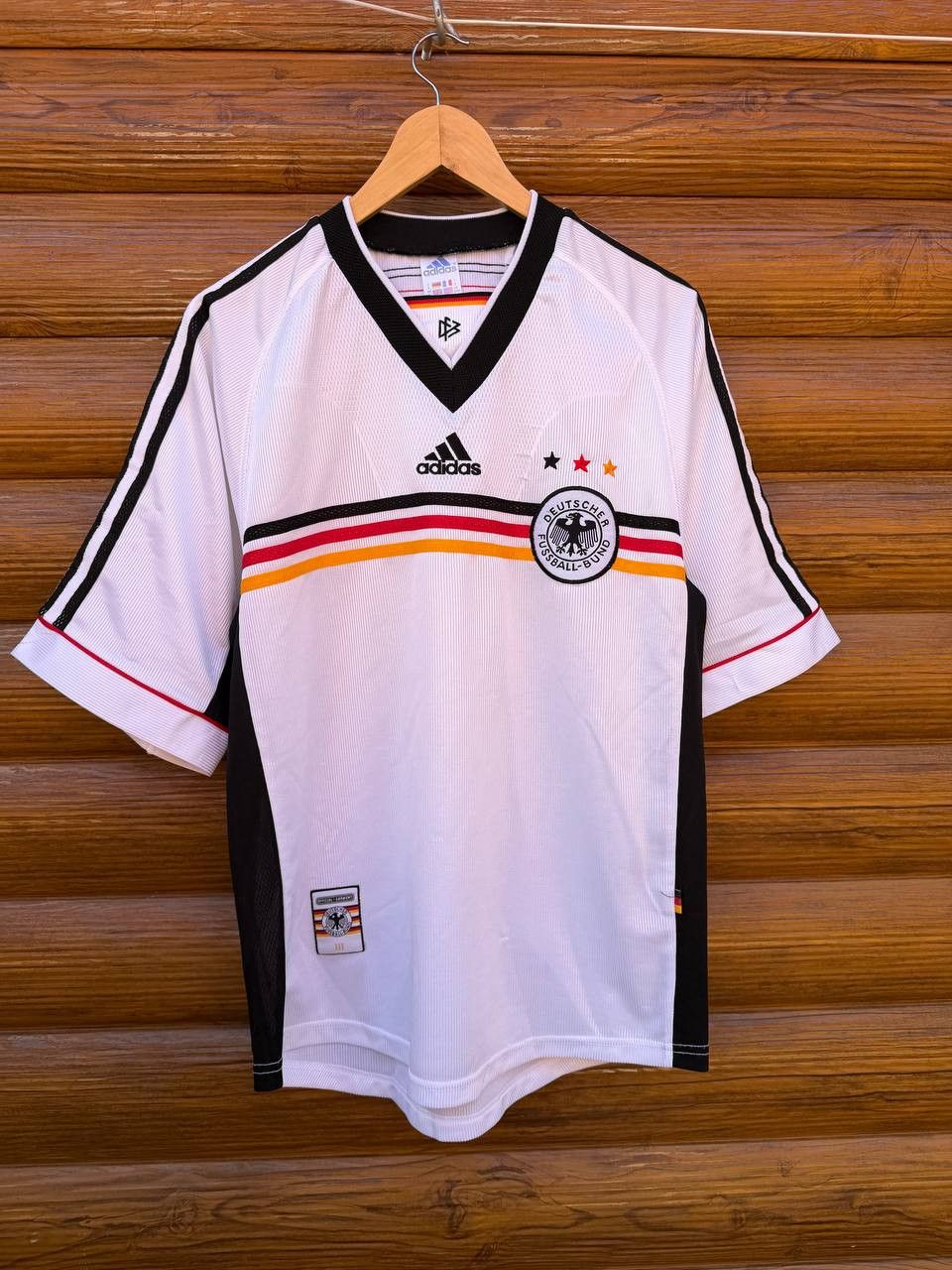 Adidas Vintage Adidas Germany 1998/2000 Soccer Jersey Size S Size US S / EU 44-46 / 1 - 1 Thumbnail