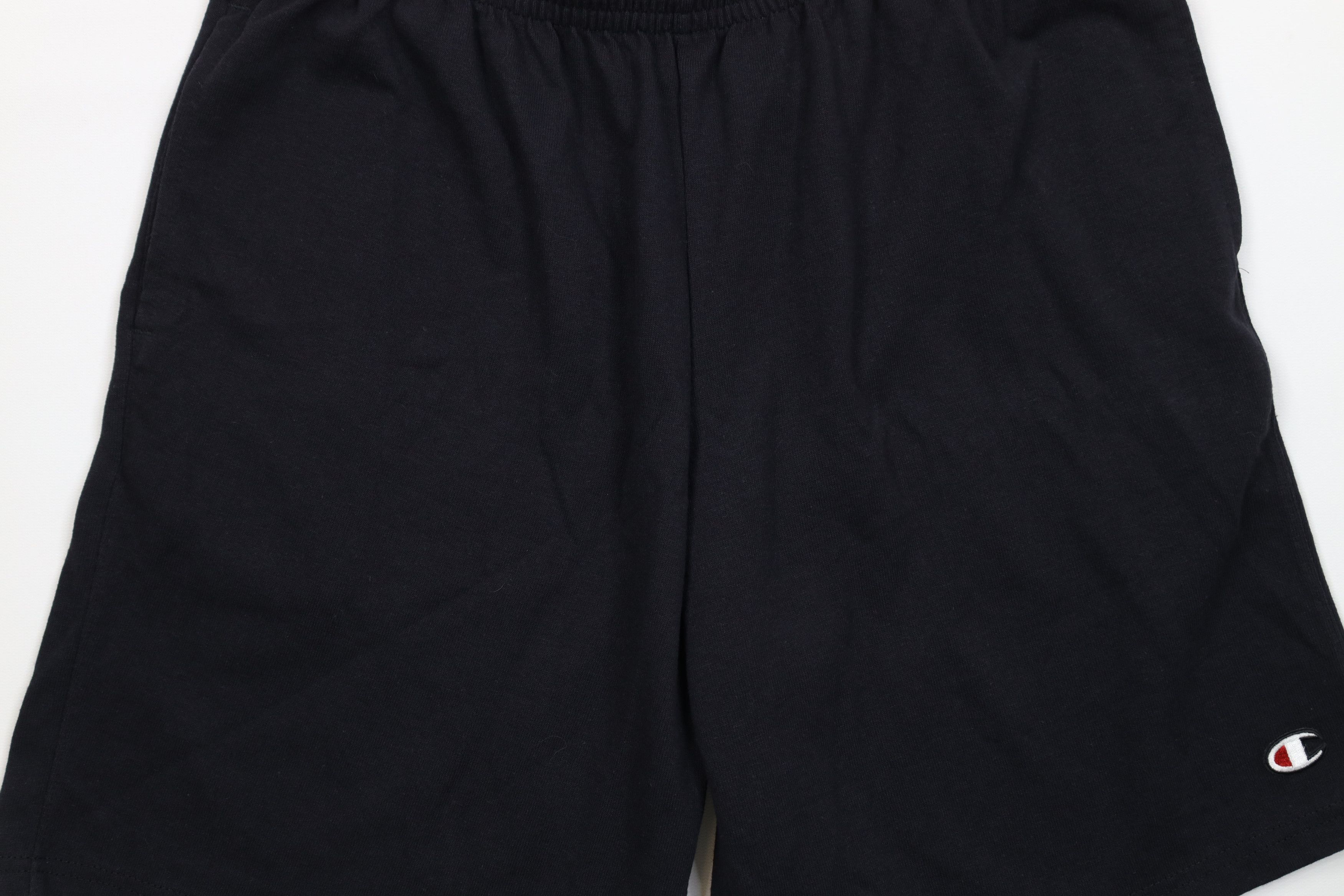 Champion Vintage Champion Logo Above Knee Heavyweight Shorts Black Size US 32 / EU 48 - 3 Thumbnail