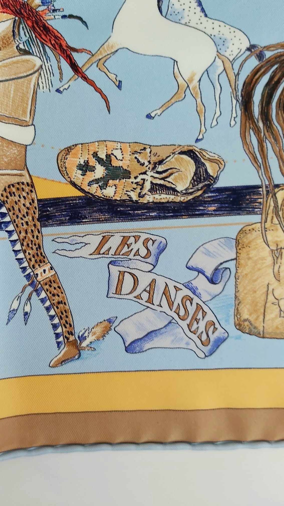 Hermes Hermes silk scaf "Les Danses des Indiens" Size ONE SIZE - 6 Thumbnail