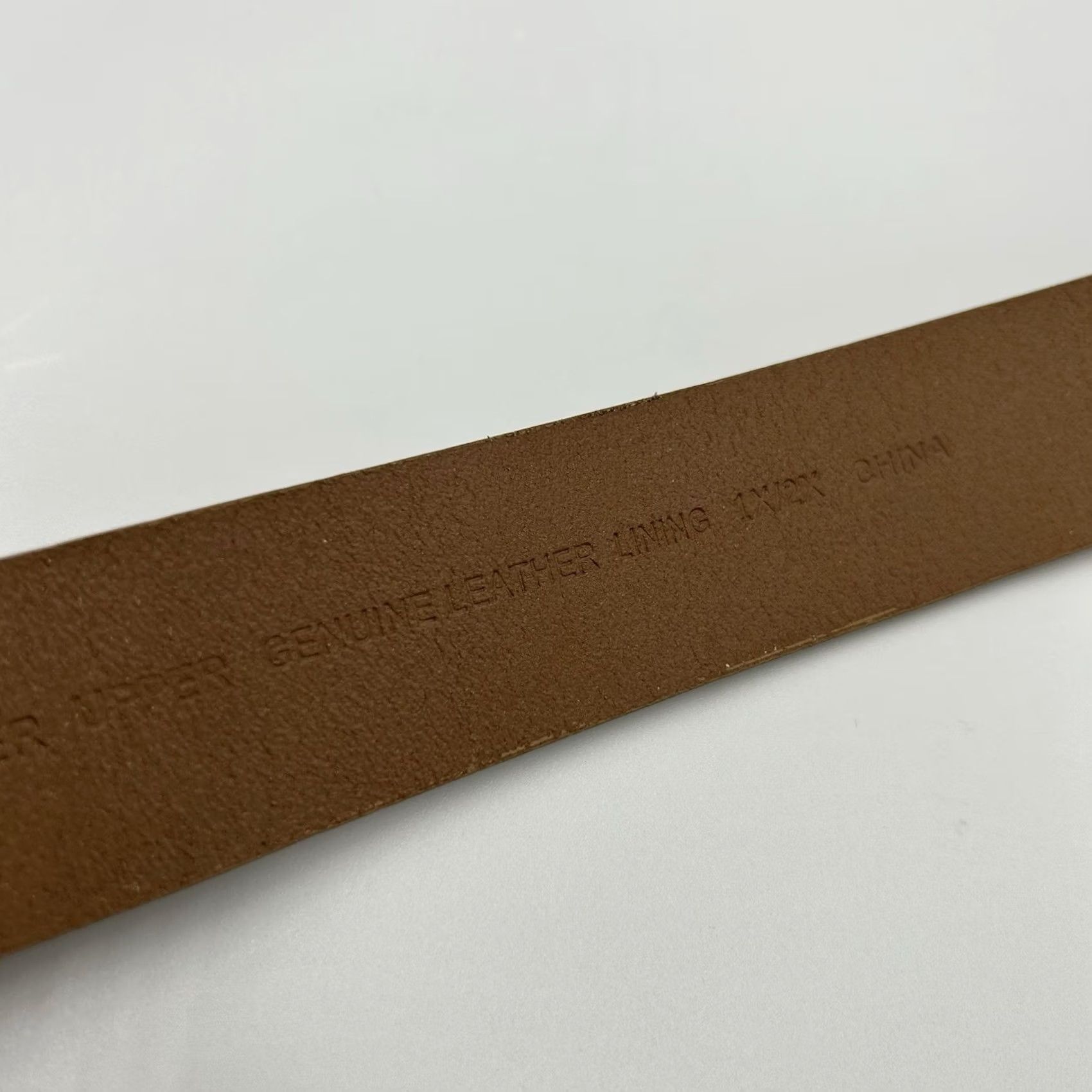 Coldwater Creek Coldwater Creek Belt Women Adjustable Leather Italian 26-46 inches Gold Size ONE SIZE - 6 Thumbnail