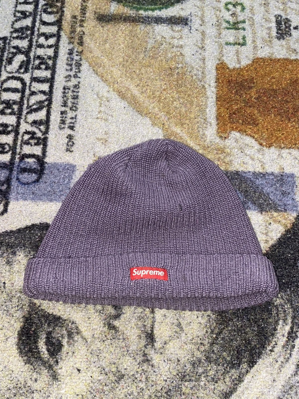 New Era × Supreme Supreme Loose Gauge Beanie FW17 Size ONE SIZE - 1 Thumbnail