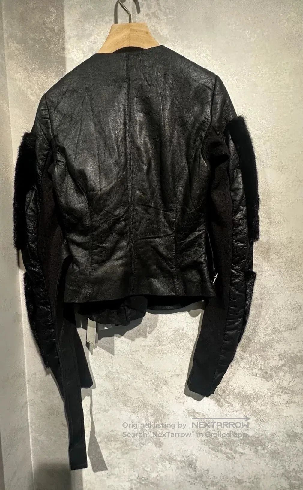 Rick Owens Rick Owens Black Leather Jacket. Size S / US 4 / IT 40 - 2 Thumbnail