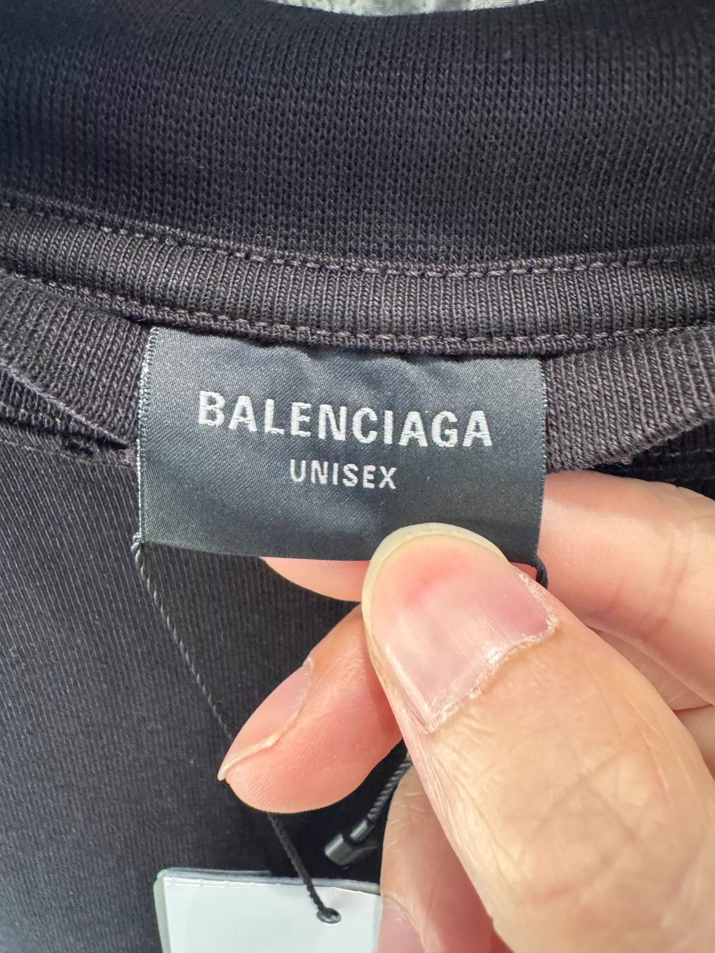 Balenciaga Balenciaga 24ss nologo Black Oversized T-Shirt Size 1 Unisex Size US S / EU 44-46 / 1 - 3 Thumbnail