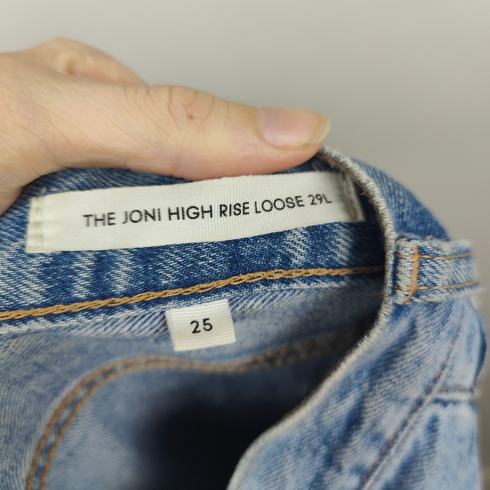 Aritzia Aritzia Denim Forum The Joni High Rise Loose Jeans Womens 25 Size 25" / US 0 / IT 36 - 7 Thumbnail