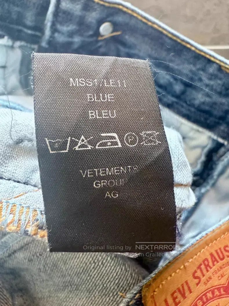 Vetements VETEMENTS size S Patchwork Denim Jeans Size US 27 - 7 Thumbnail