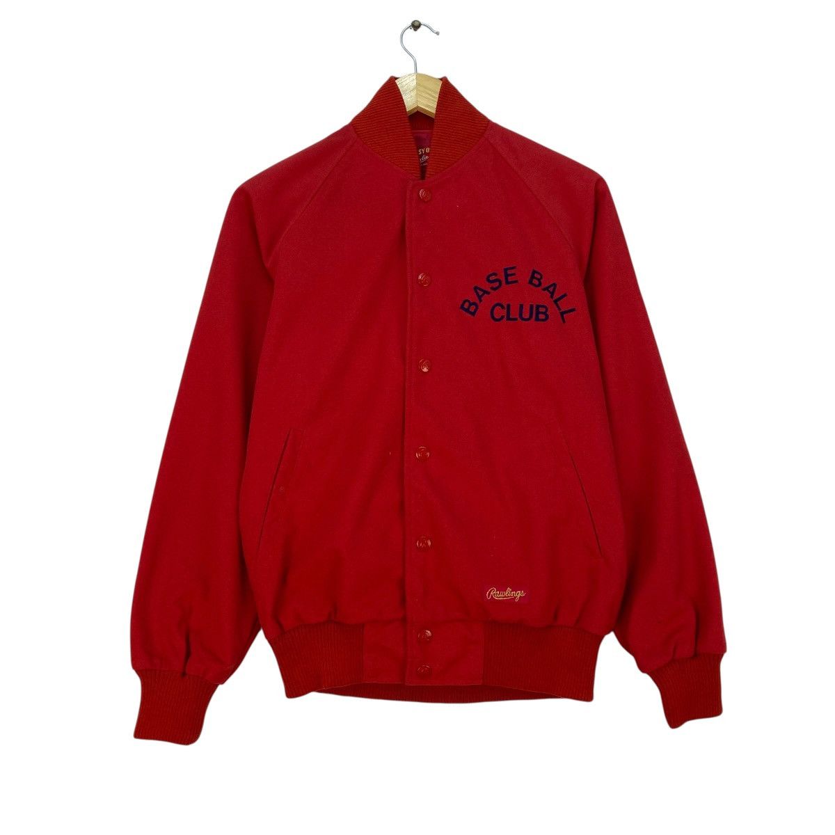 Japanese Brand 💥Vintage Rawling Baseball Bomber Jacket Size US M / EU 48-50 / 2 - 1 Thumbnail