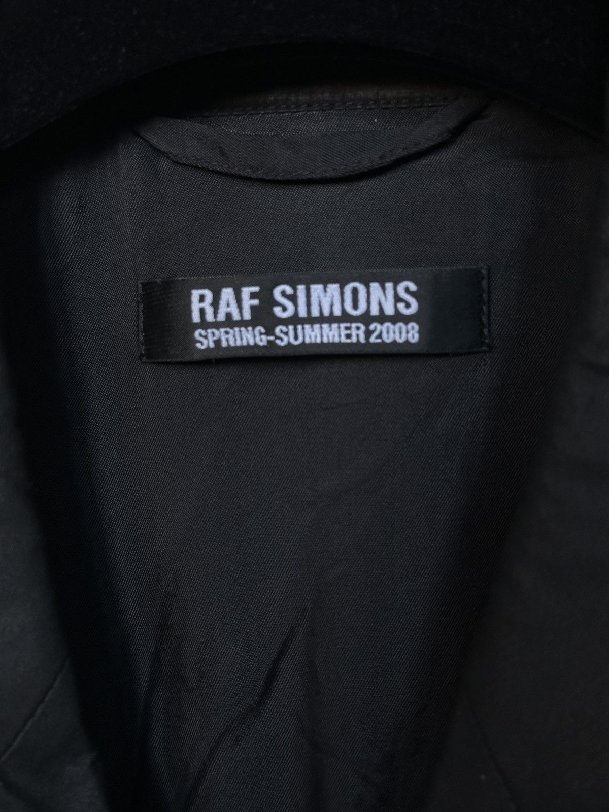 Raf Simons Waxed Cotton Sports Blazer Size US S / EU 44-46 / 1 - 3 Thumbnail