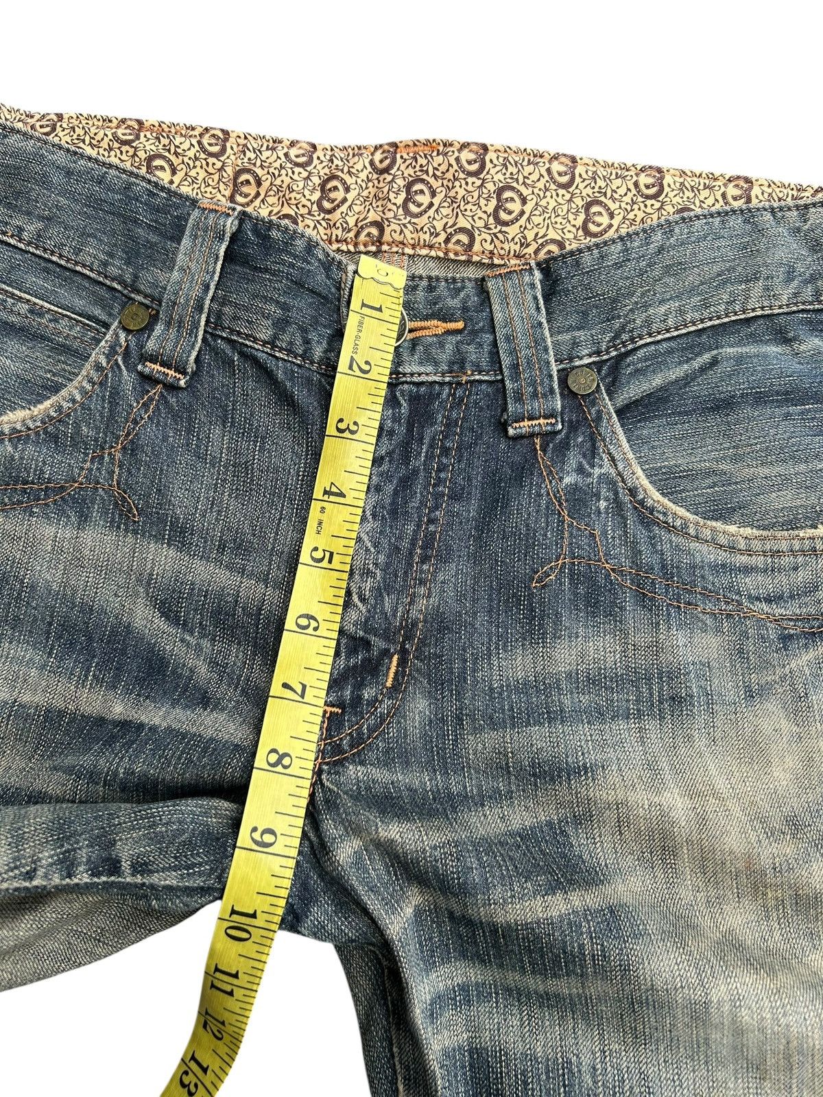 Edwin Vintage Edwin Navajo Japanese Brand Distressed Denim Jeans Size US 34 / EU 50 - 21 Thumbnail
