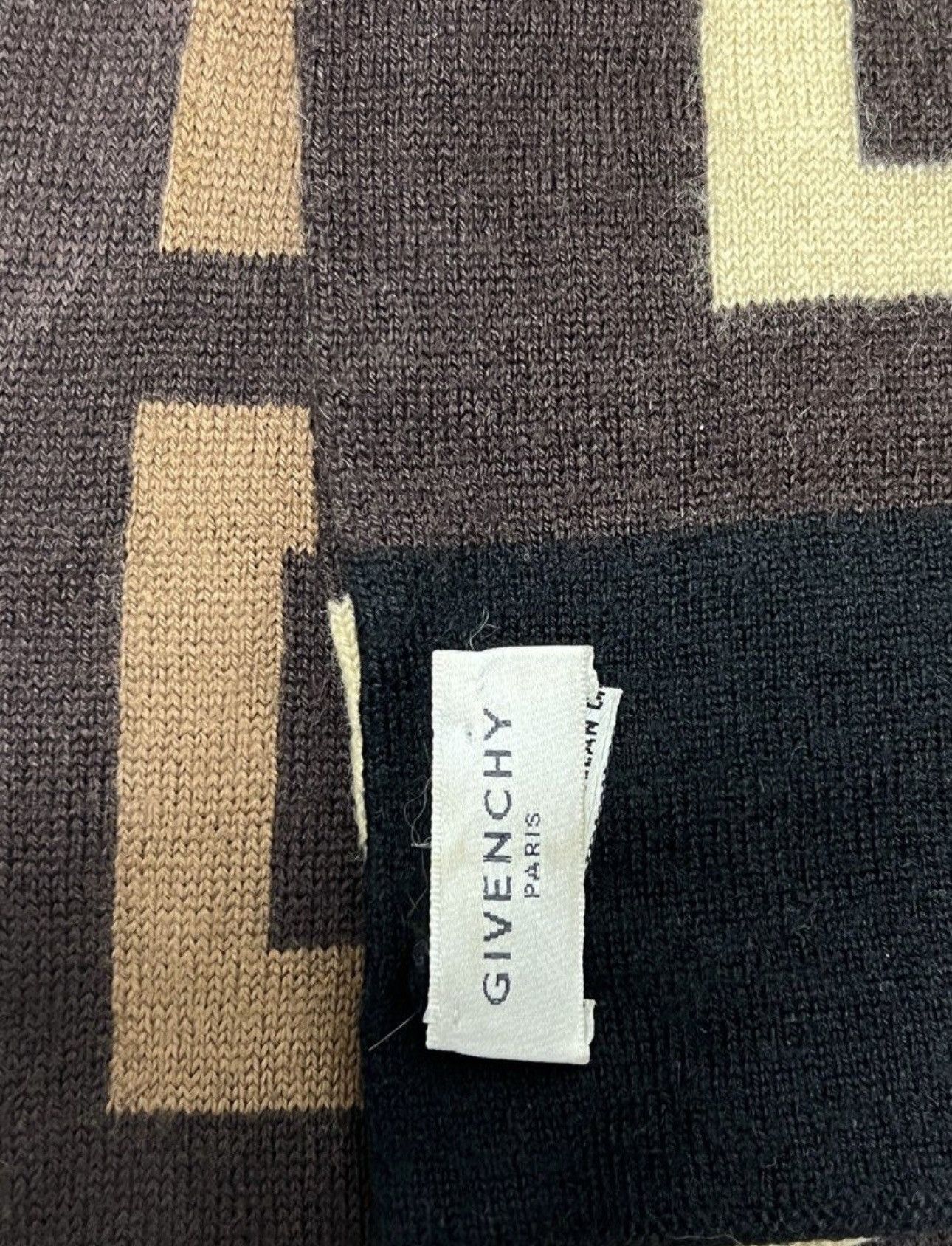 Givenchy × If Six Was Nine Authentic Givenchy Monogram Scarf Muffler Neckerchief Size ONE SIZE - 3 Thumbnail