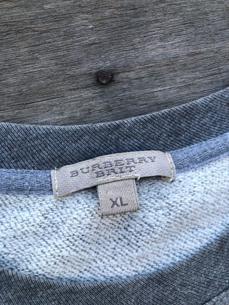 Burberry Burberry Brit Big Logo Sweatshirt Embroidery Size US L / EU 52-54 / 3 - 3 Thumbnail