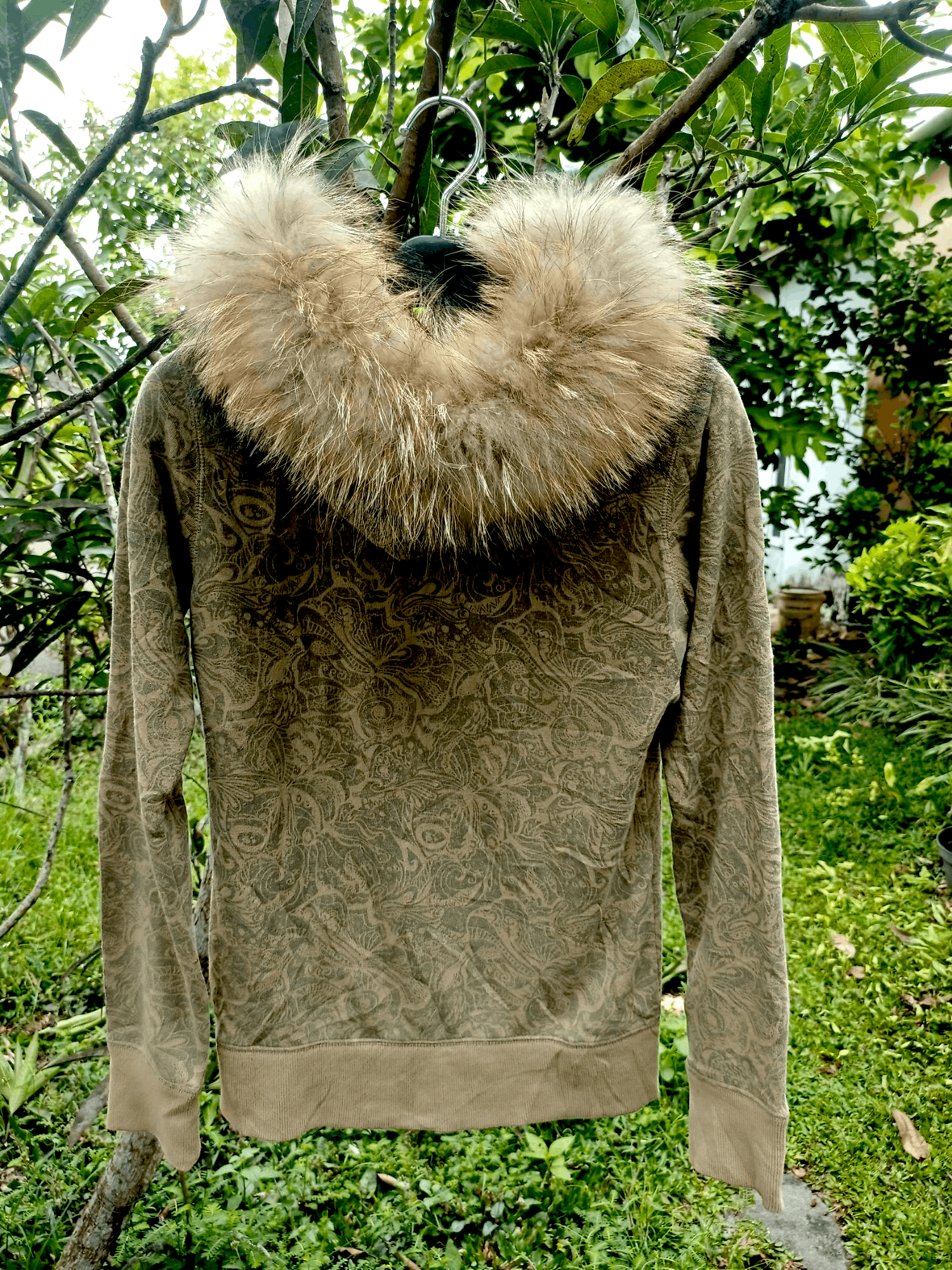 If Six Was Nine × Japanese Brand × Le Grande Bleu (L.G.B.) Crazy fur Hoodie Honolua Surf.co All Over Flower Print Size US M / EU 48-50 / 2 - 18 Thumbnail