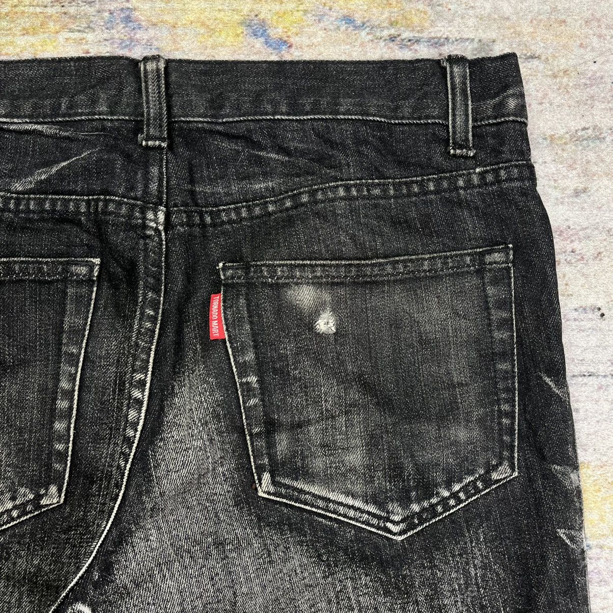 Tornado Mart Tornado mart clawmarks flared jeans dior vibes Size US 31 - 7 Thumbnail