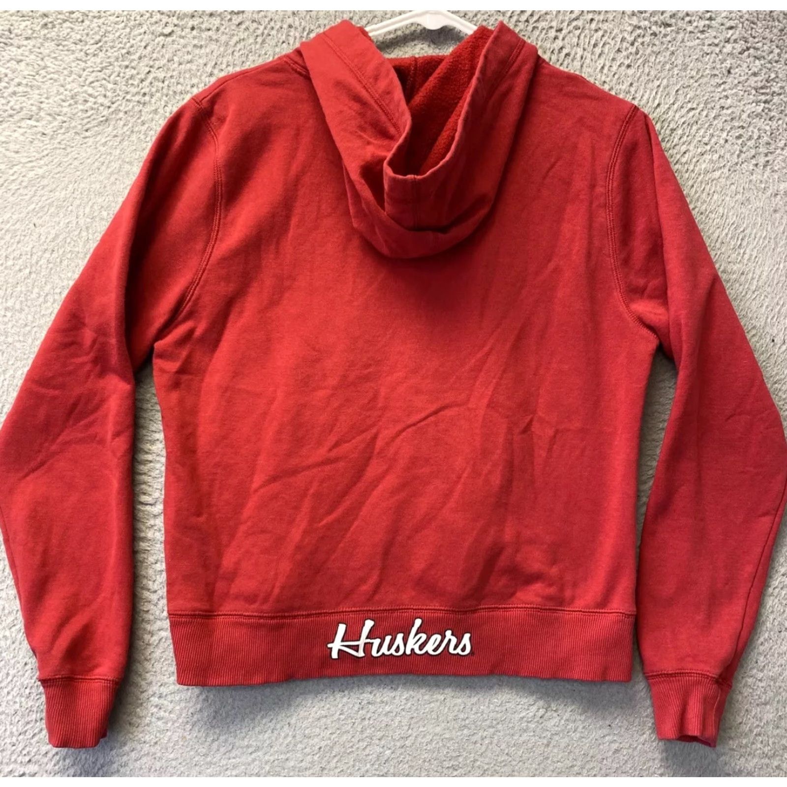 Vintage VINTAGE Jan Pro University Nebraska Huskers Hoodie Pullover Activewear Women’s Medium Red 11049 Size M / US 6-8 / IT 42-44 - 7 Thumbnail