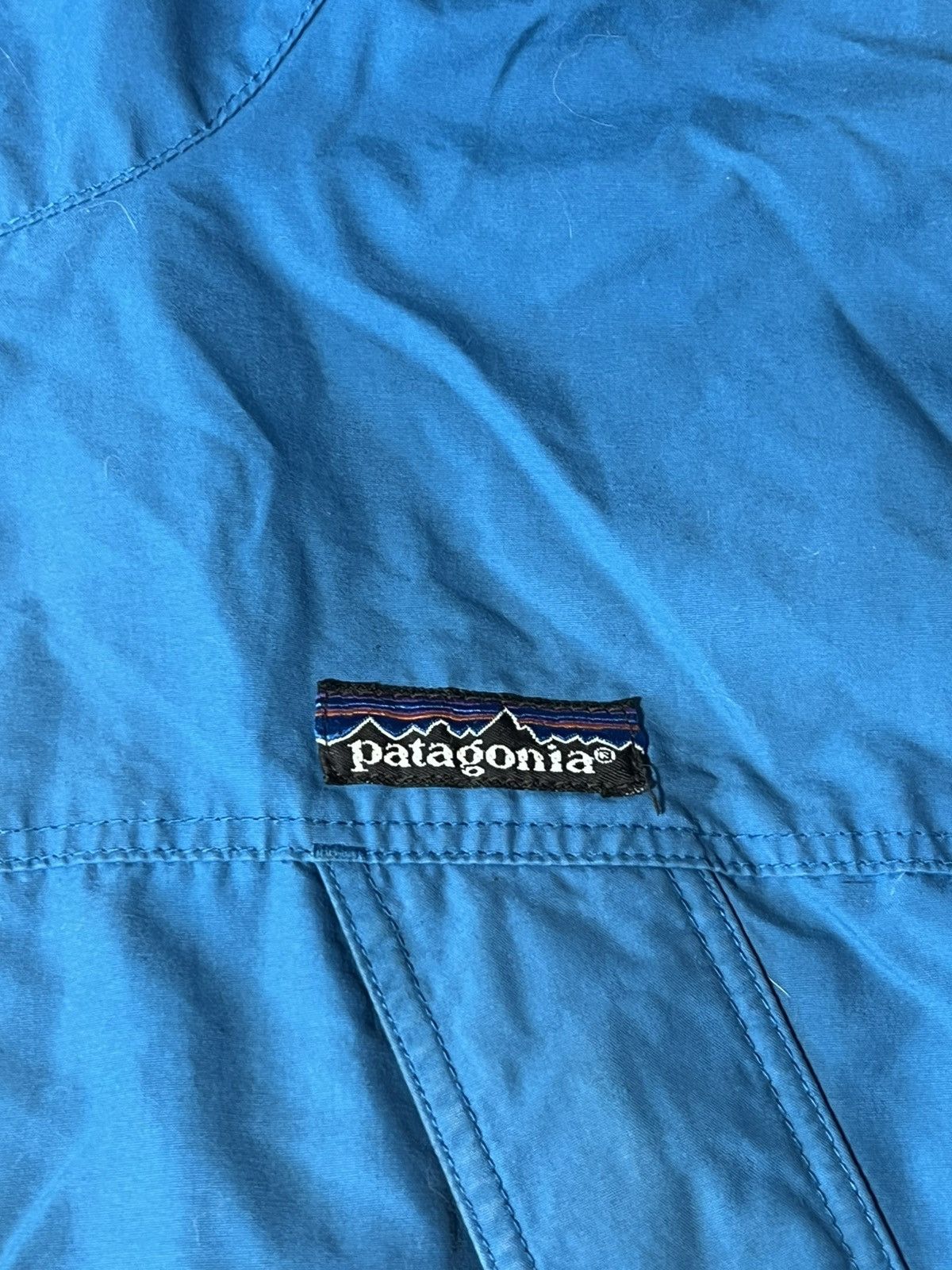 Patagonia × Vintage PATAGONIA Vintage Pullover Jacket L Blue Size US L / EU 52-54 / 3 - 5 Thumbnail