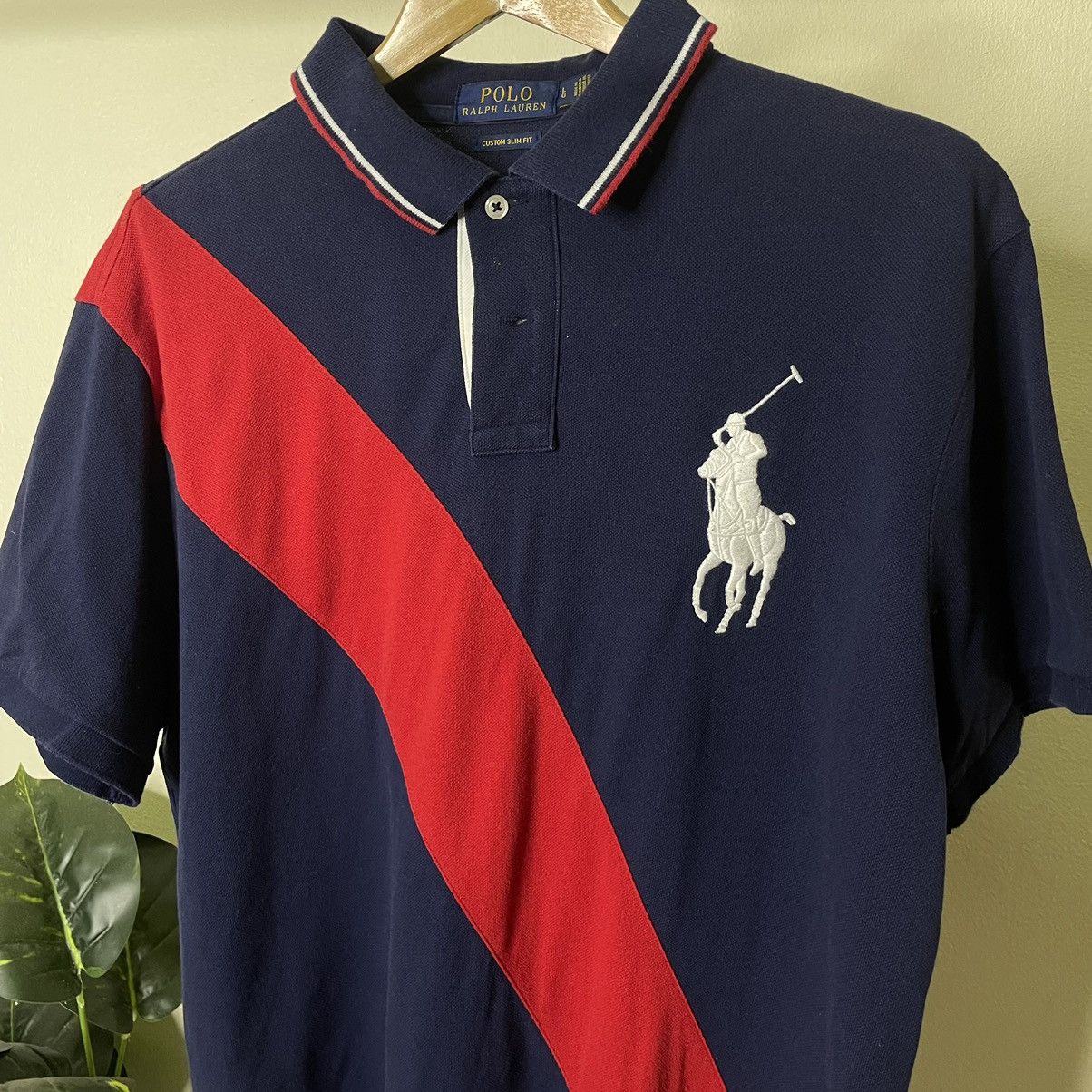 Polo Ralph Lauren × Ralph Lauren × Vintage Vintage Polo Ralph Lauren Big Pony Polo T Shirt Size US L / EU 52-54 / 3 - 2 Thumbnail
