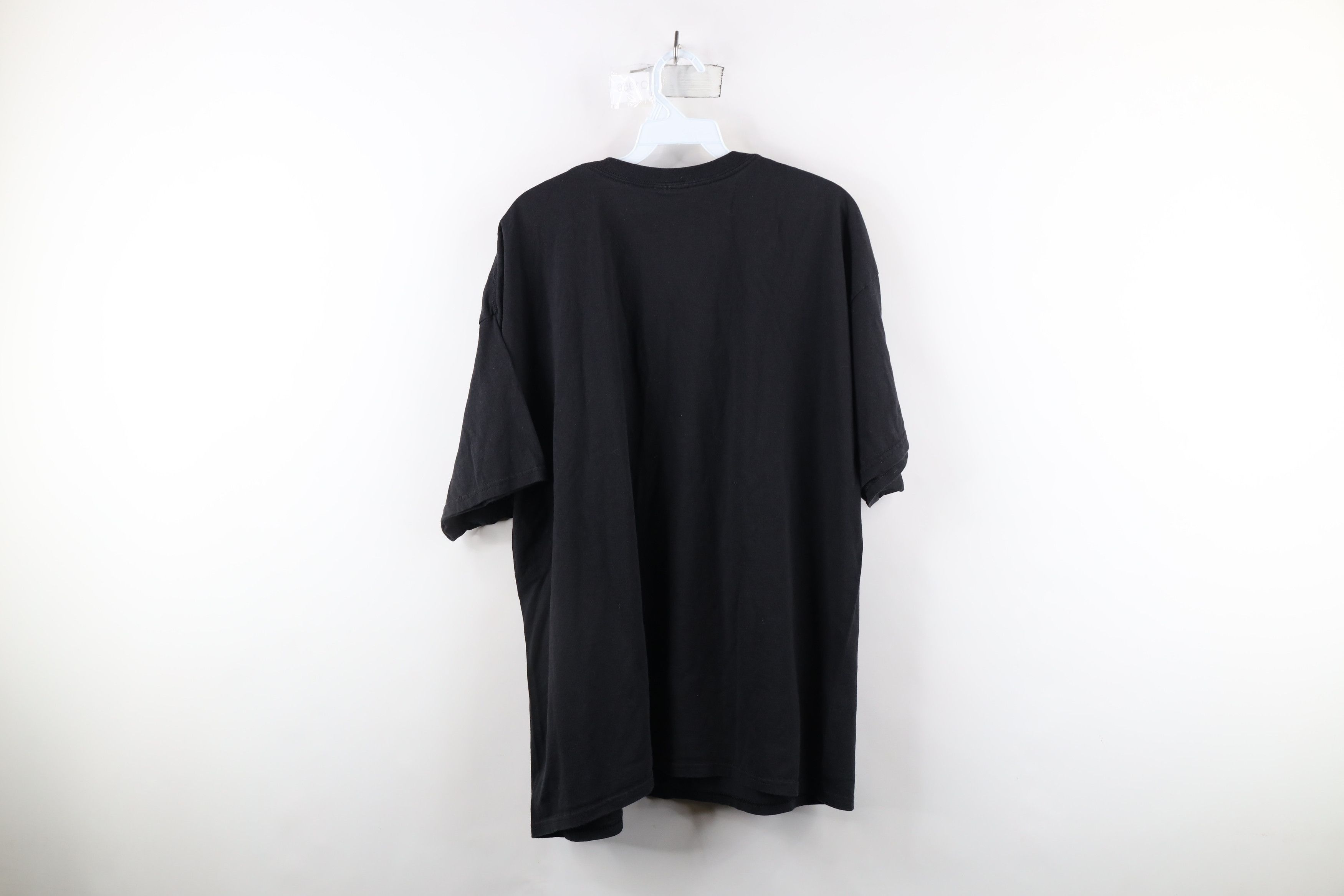 Vintage Vintage 90s Streetwear Short Sleeve T-Shirt Black Cotton Size US XL / EU 56 / 4 - 5 Thumbnail