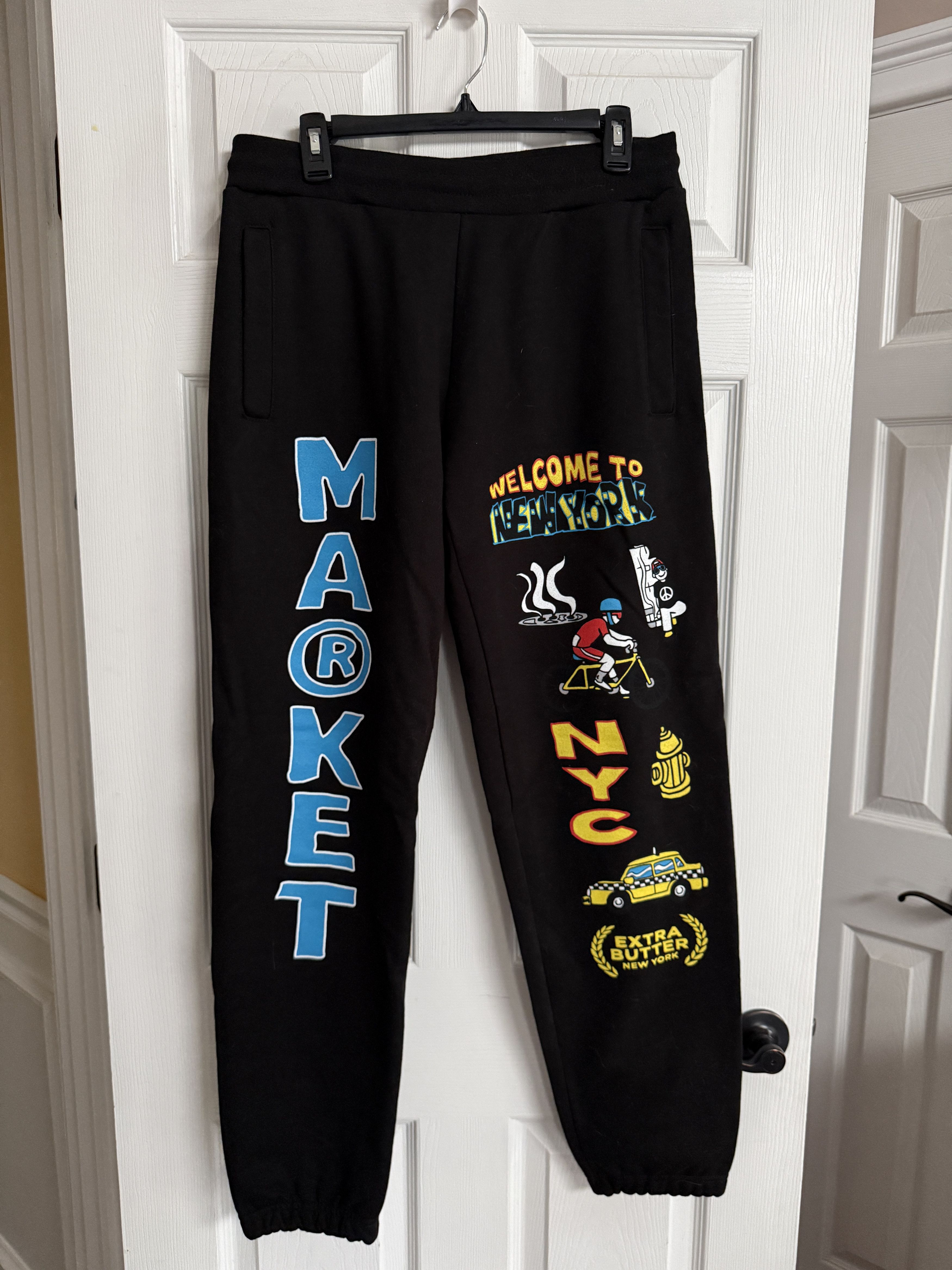 Market Limited Market x Extra Butter NYC Collab Sweatpants Size M Size US 32 / EU 48 - 1 Thumbnail