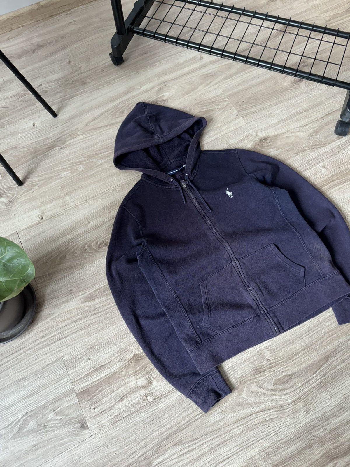 Vintage Vintage Y2K Polo Ralph Lauren Sport Sun Faded Zip Hoodie Size M / US 6-8 / IT 42-44 - 2 Thumbnail
