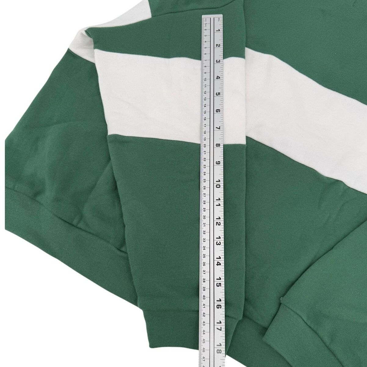 Rolla's NWT Rollas Split Logo Pine Green Pullover Sweater Sweatshirt Size L / US 10 / IT 46 - 9 Thumbnail