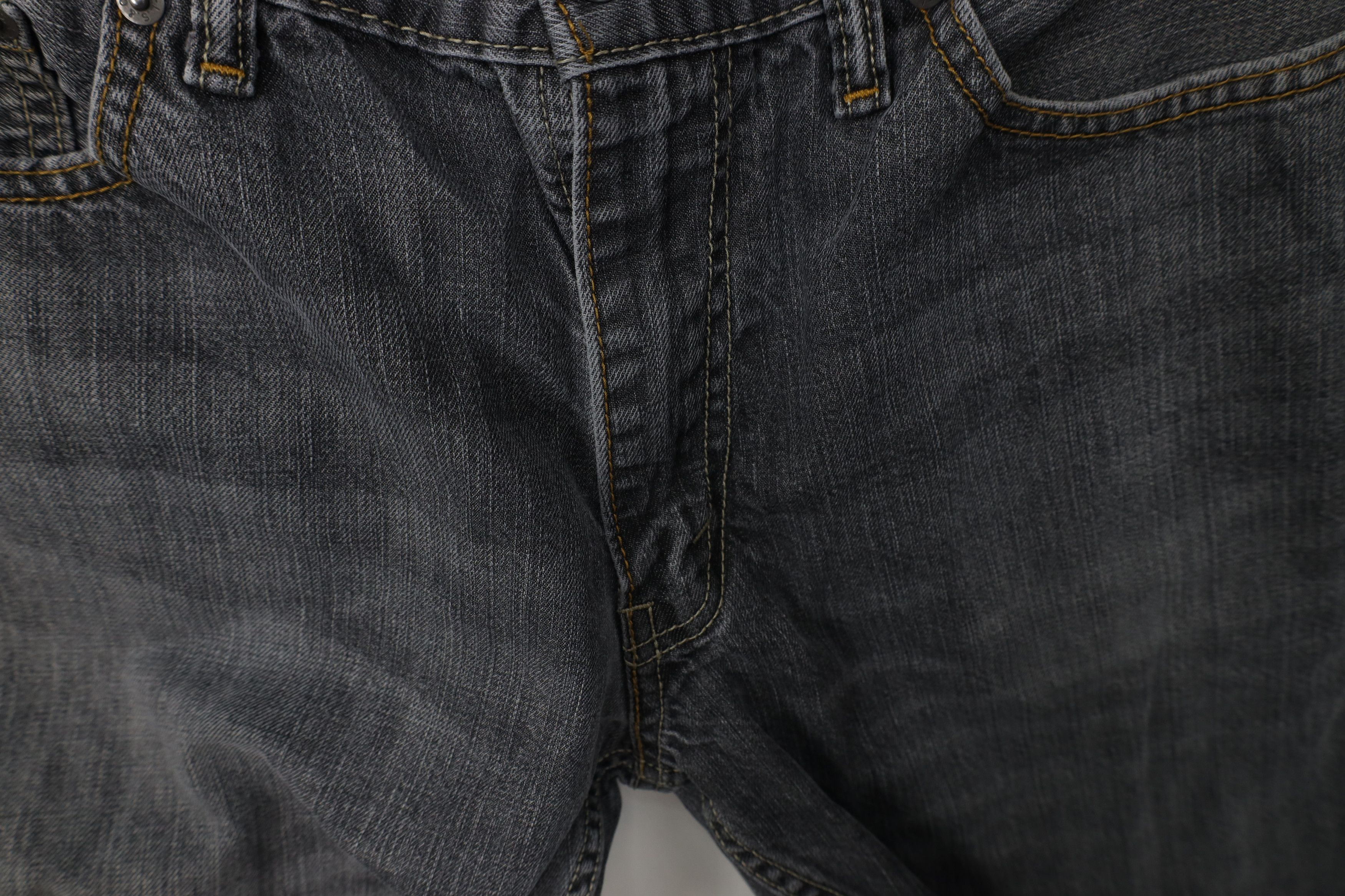 Levi's Vintage Y2K Levis 514 Straight Leg Denim Jeans Gray Cotton Size US 36 / EU 52 - 6 Thumbnail