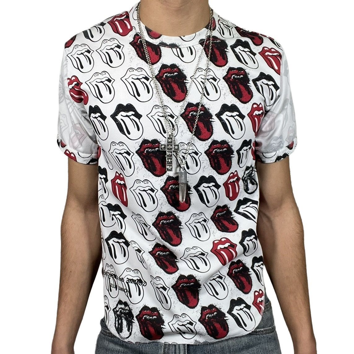 Comme des Garcons Homme Plus Comme des Garçons Homme Plus SS06 Rolling Stones T-Shirt Size US S / EU 44-46 / 1 - 1 Thumbnail