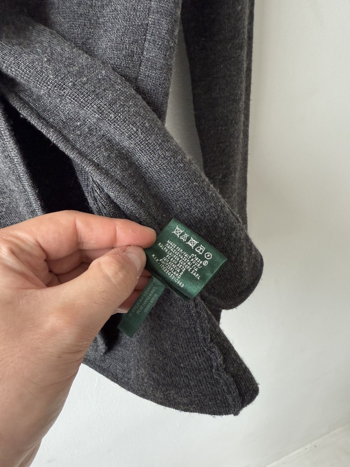 Polo Ralph Lauren Polo Ralph Lauren Gray Wool Women Cardigan Size XS / US 0-2 / IT 36-38 - 7 Thumbnail