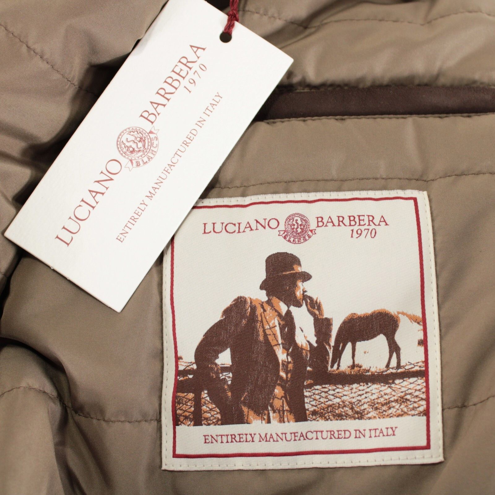 Luciano Barbera Luciano Barbera Jacket Size M US In Brown Leather Size US M / EU 48-50 / 2 - 9 Thumbnail