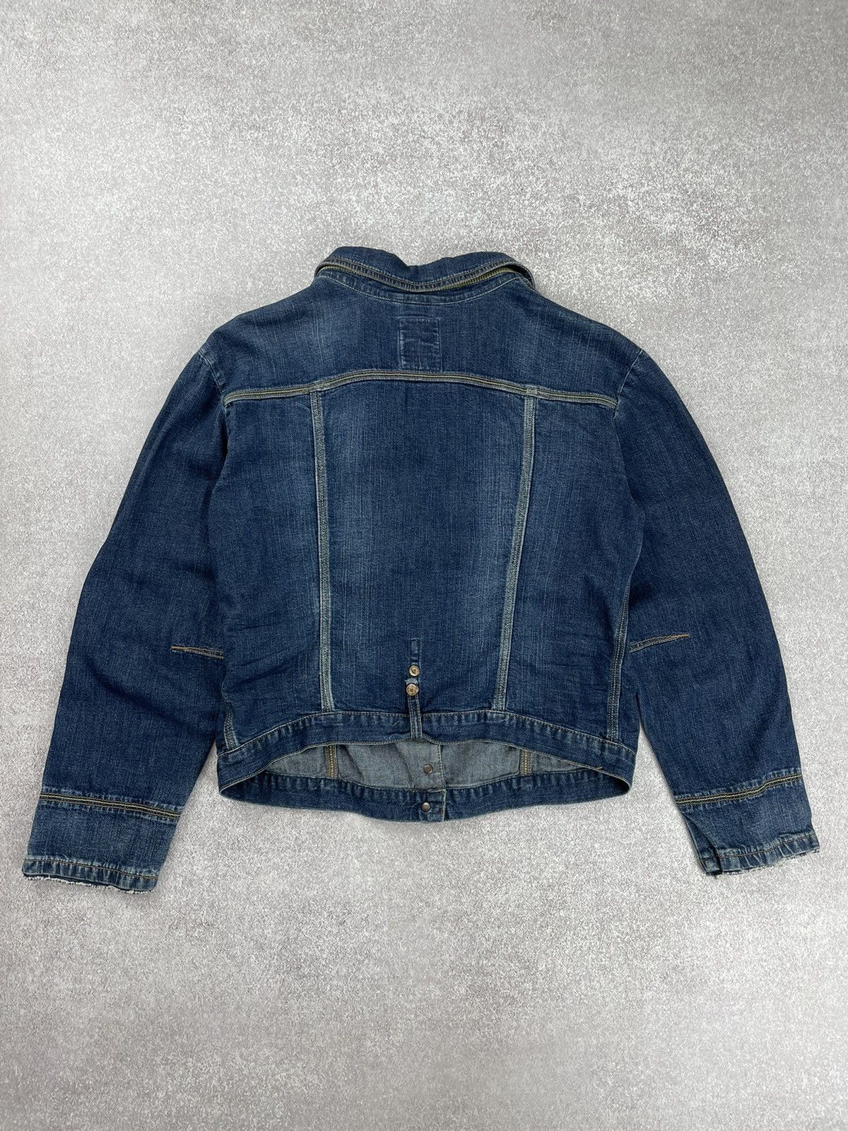 Japanese Brand × Marithe + Francois Girbaud Marithe Francois Girbaud Denim Jacket Y2k Size L / US 10 / IT 46 - 7 Thumbnail