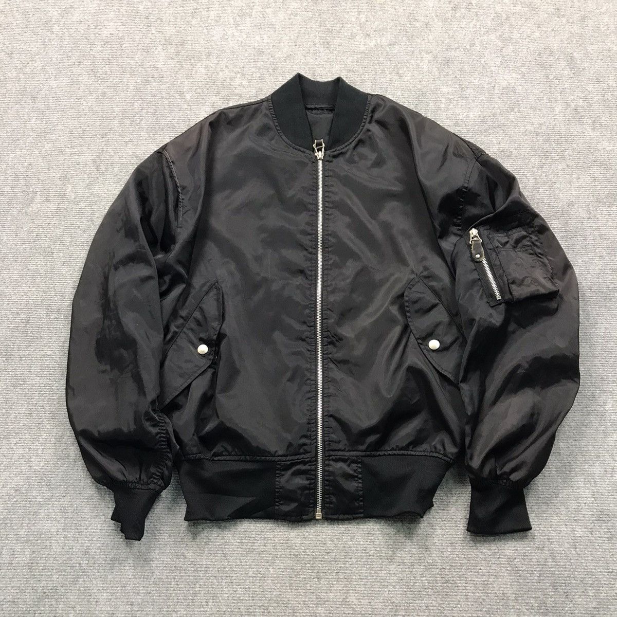 Japanese Brand BOMBER OVER CAR DESIGN LIGHT JACKET Size US M / EU 48-50 / 2 - 2 Thumbnail