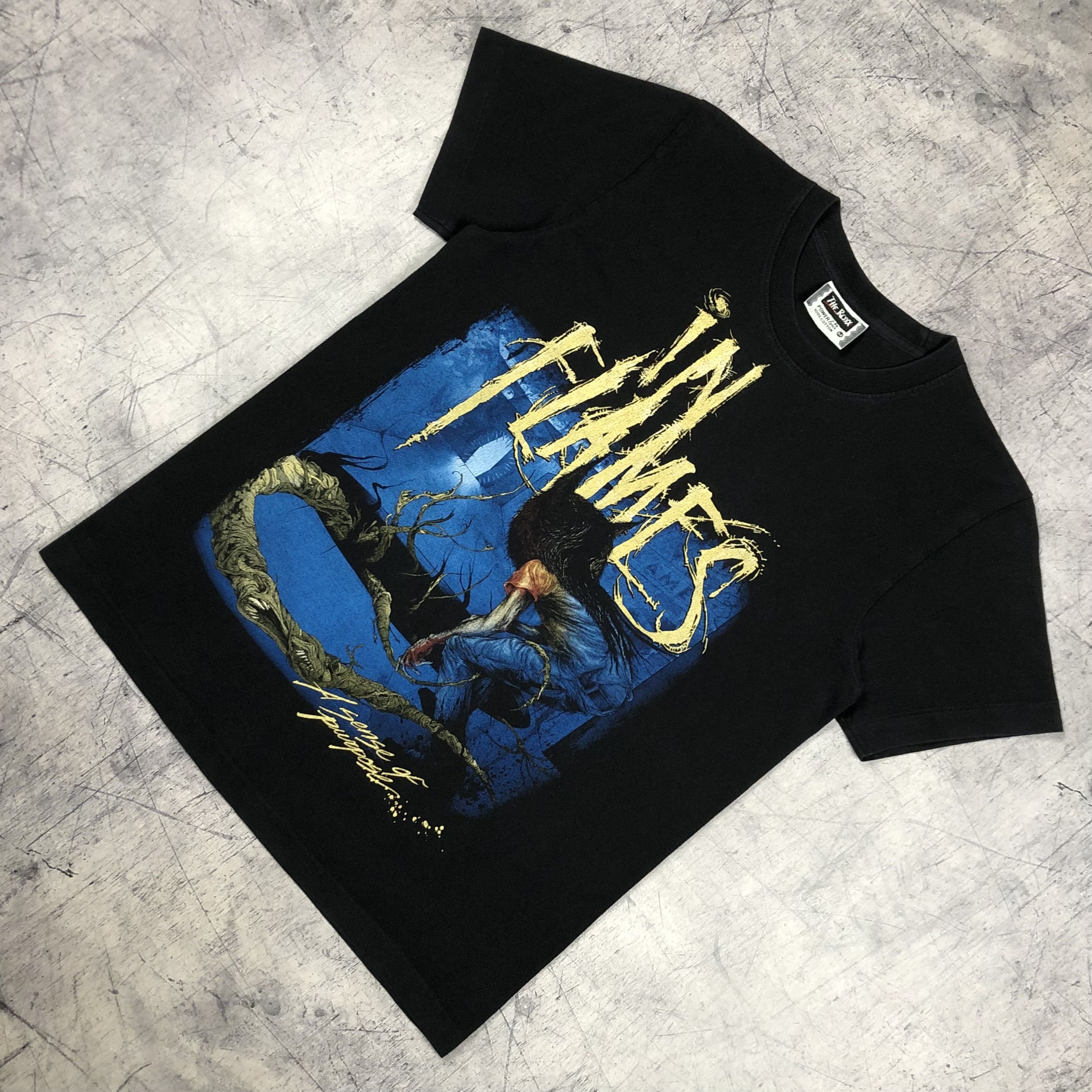 Band Tees In Flames A Sense Of Purpose Single Stitch Tee Size US S / EU 44-46 / 1 - 5 Thumbnail