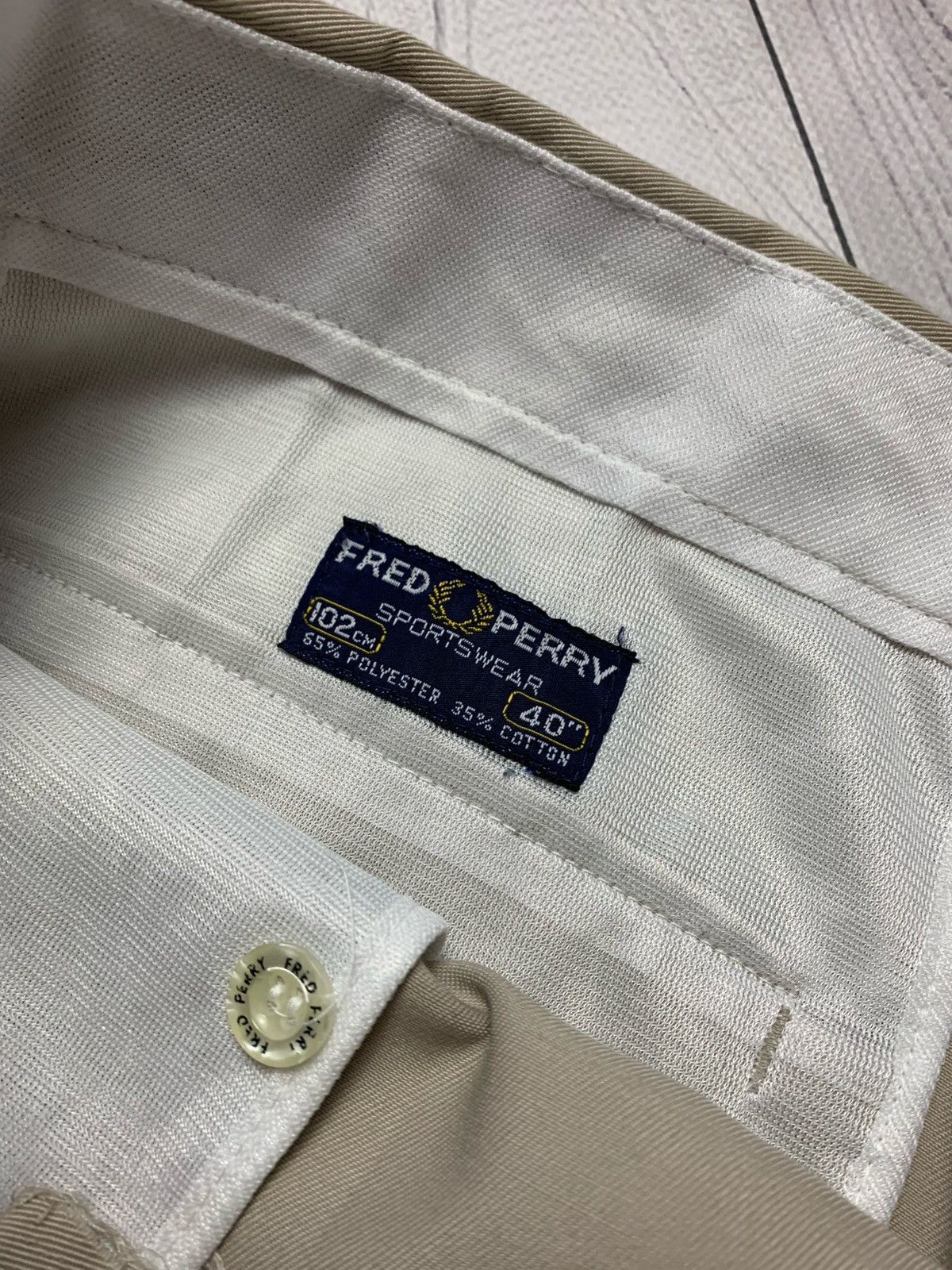 Fred Perry Fred Perry vintage beige shorts Size 40 Size US 40 / EU 56 - 6 Thumbnail