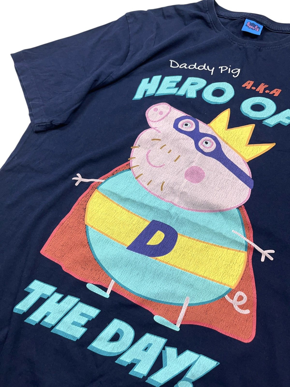 Cartoon Network × Vintage Vintage 2003 Peppa Pig Hero of the Day y2k Size US L / EU 52-54 / 3 - 2 Thumbnail