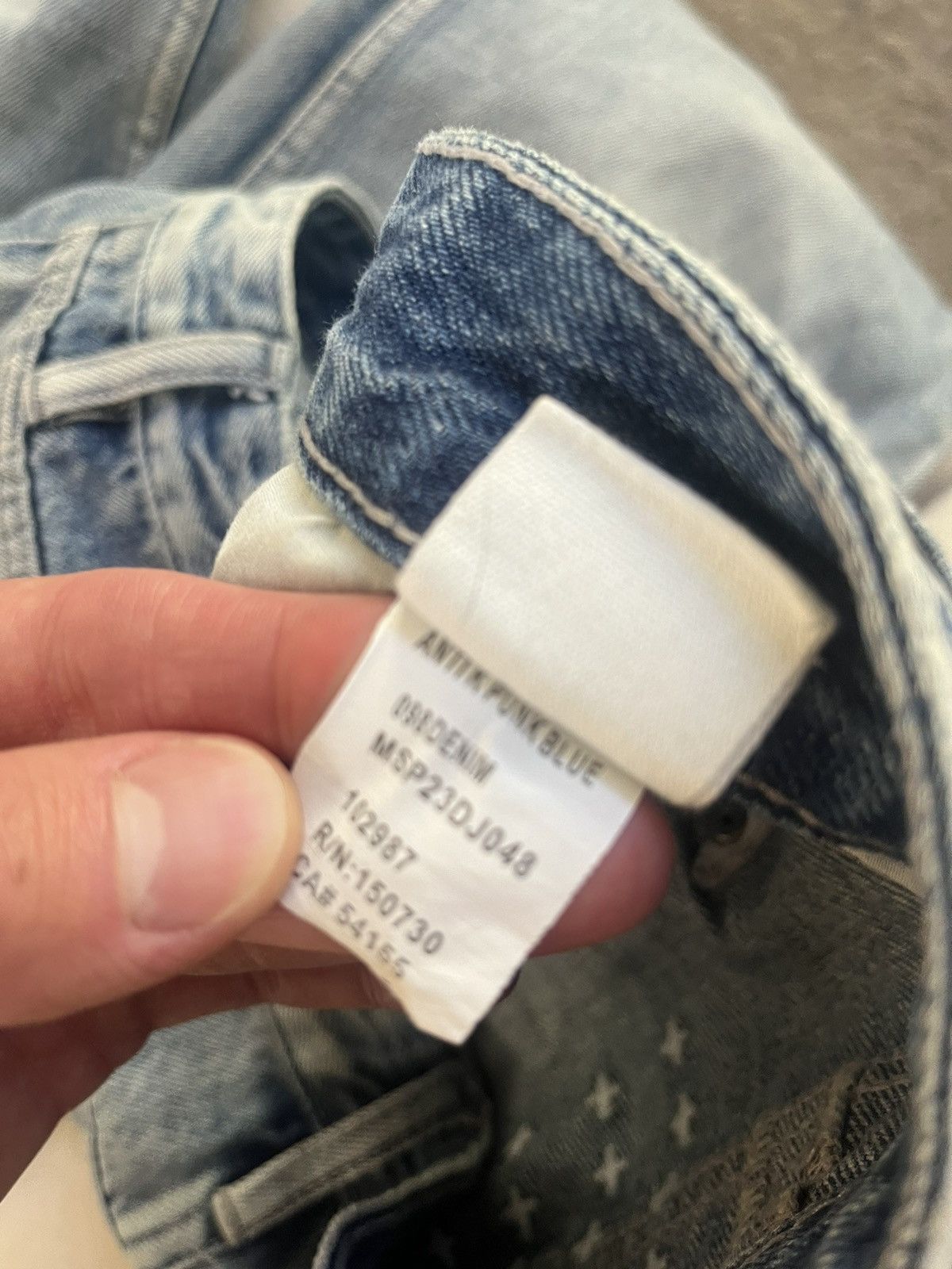 Ksubi Ksubi Anti K Punk Blue 098 Denim Size US 32 / EU 48 - 6 Thumbnail