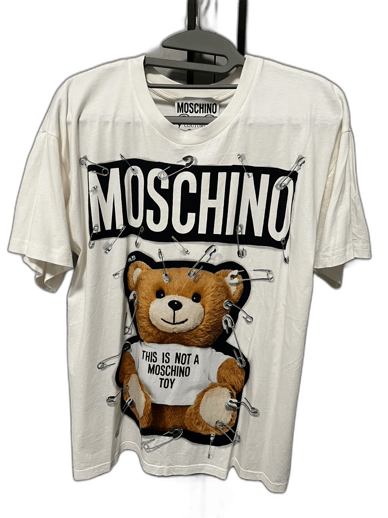 Moschino Moschino Bear Print Short Sleeve T-Shirt Size US M / EU 48-50 / 2 - 1 Thumbnail