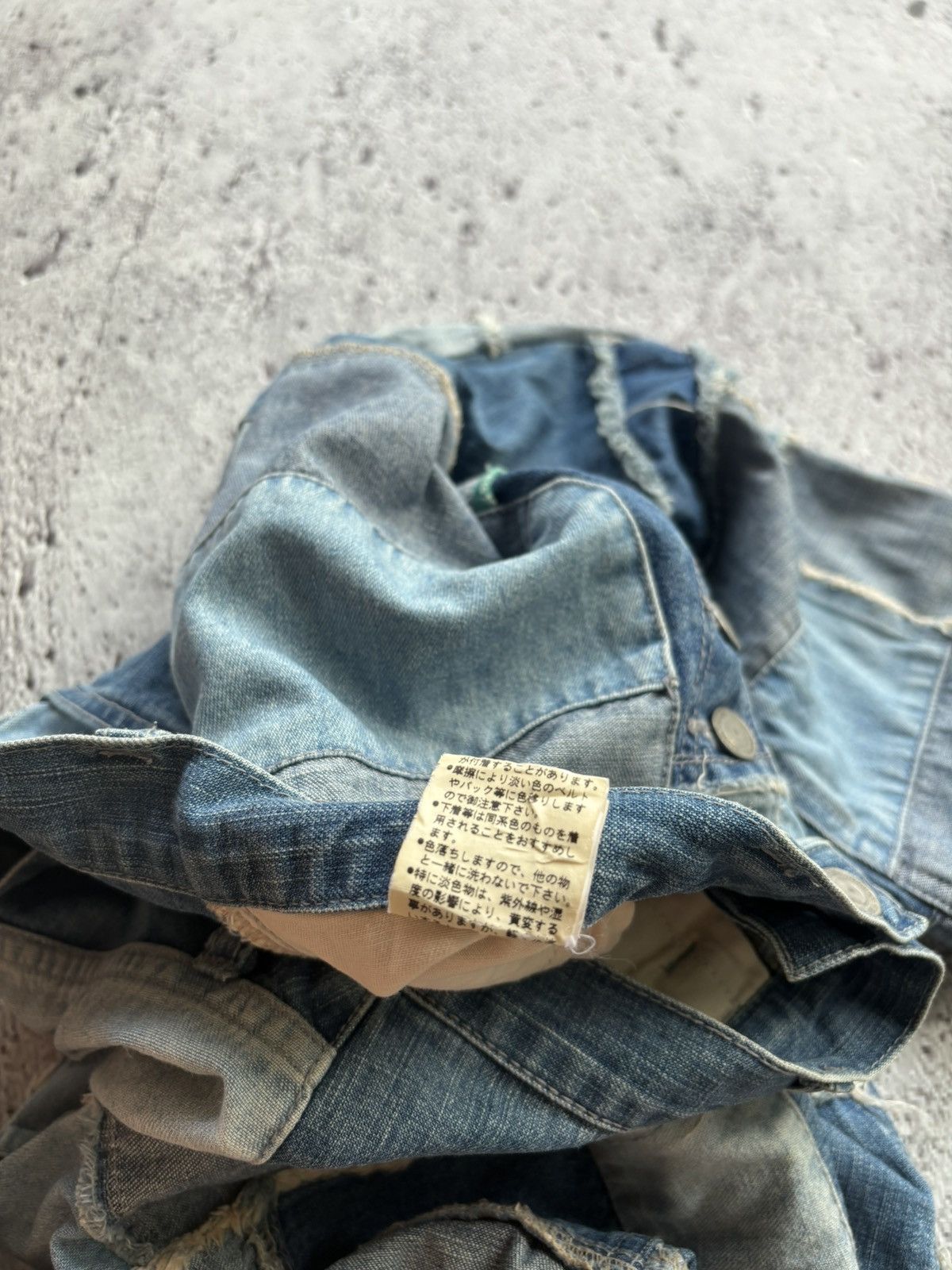 Hysteric Glamour Marginal Glamour patchwork denim jeans Size US 29 - 9 Thumbnail