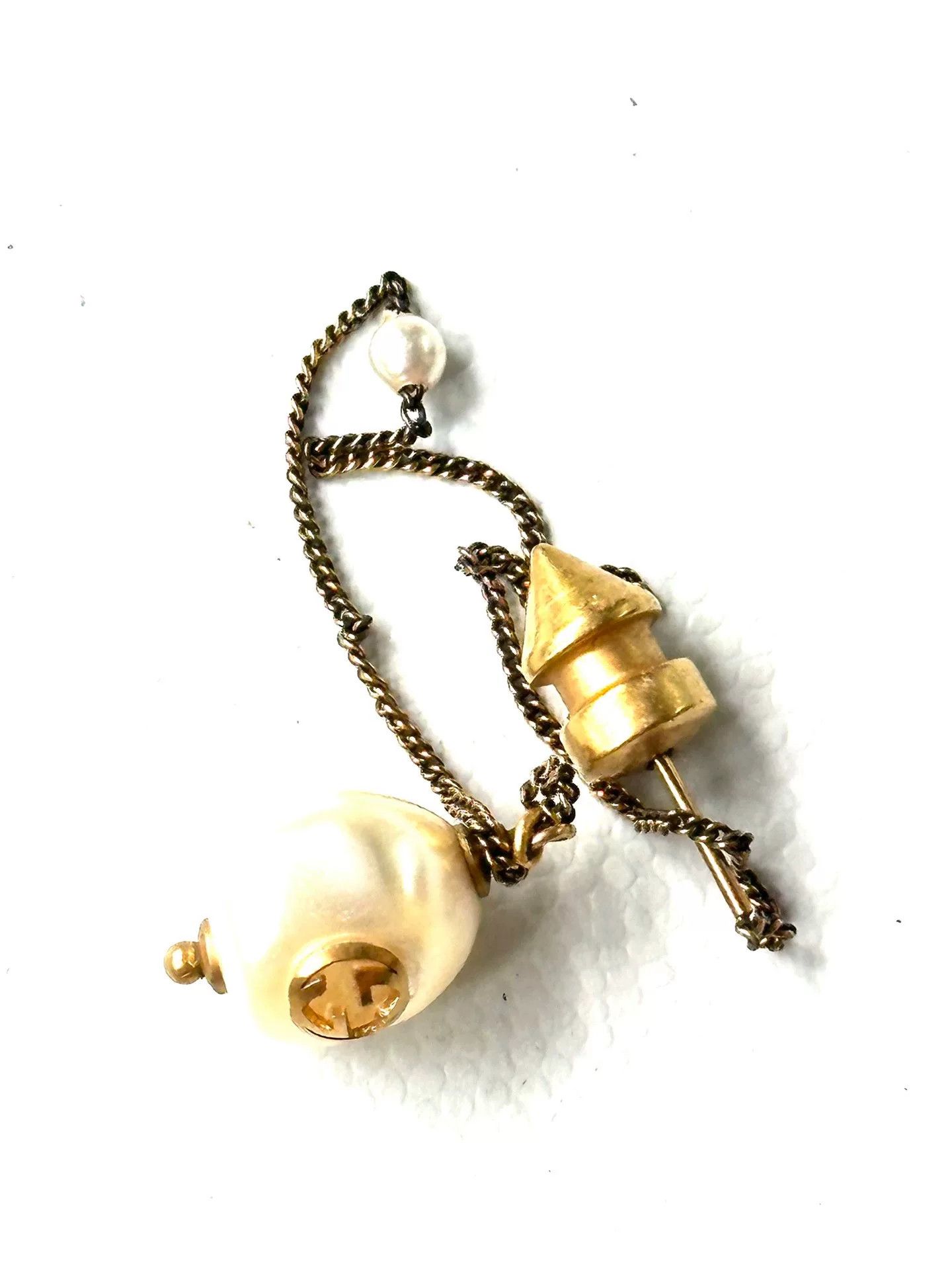 Gucci Gucci Pearl Earrings Size ONE SIZE - 1 Preview