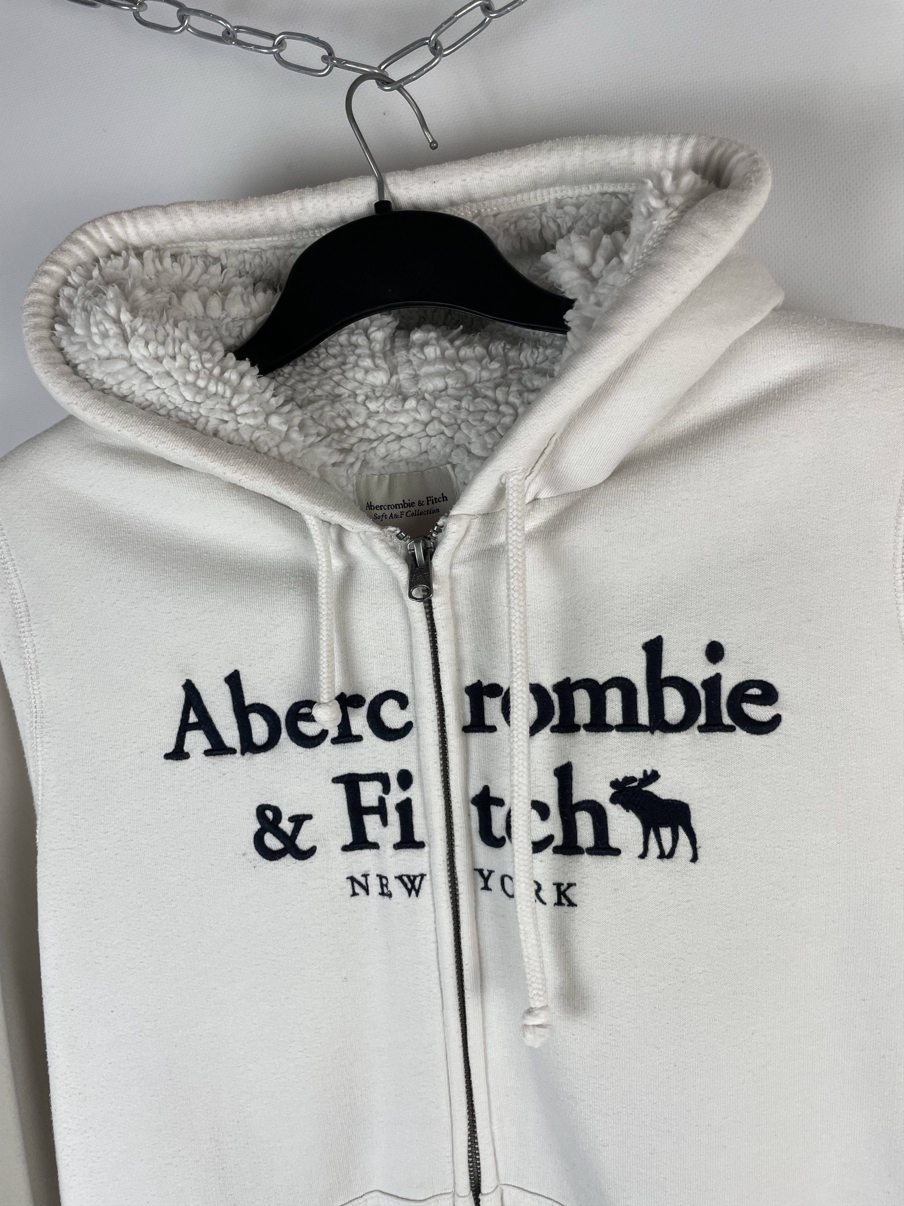 Abercrombie & Fitch Abercrombie&Fitch Sherpa Fur zip-hoodies Size XL / US 12-14 / IT 48-50 - 5 Thumbnail