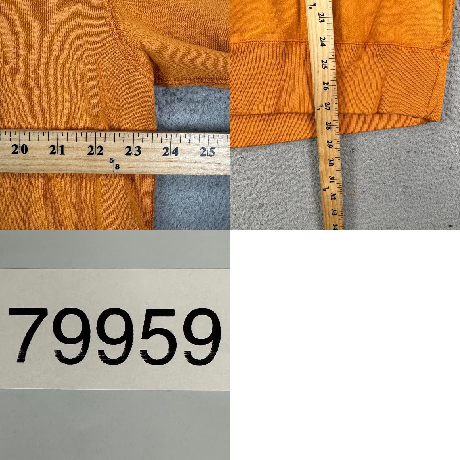 J.Crew J. Crew Polo Sweatshirt Men Large Orange Quarter Zip Collared Pullover 100% Cotton NEW Size US L / EU 52-54 / 3 - 8 Thumbnail