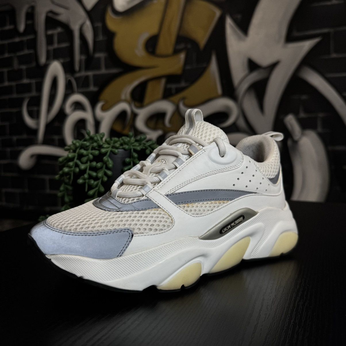 Dior Dior B22 White/Silver Size US 6 / EU 39 - 1 Thumbnail