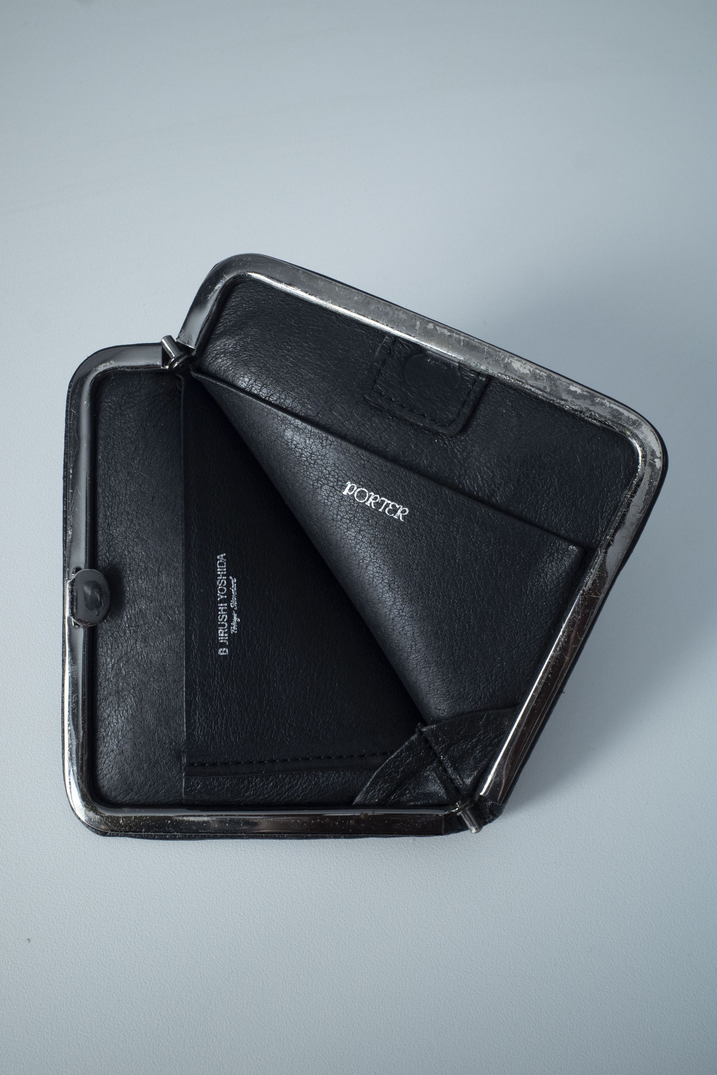Porter B Jirushi Yoshida Leather Wallet