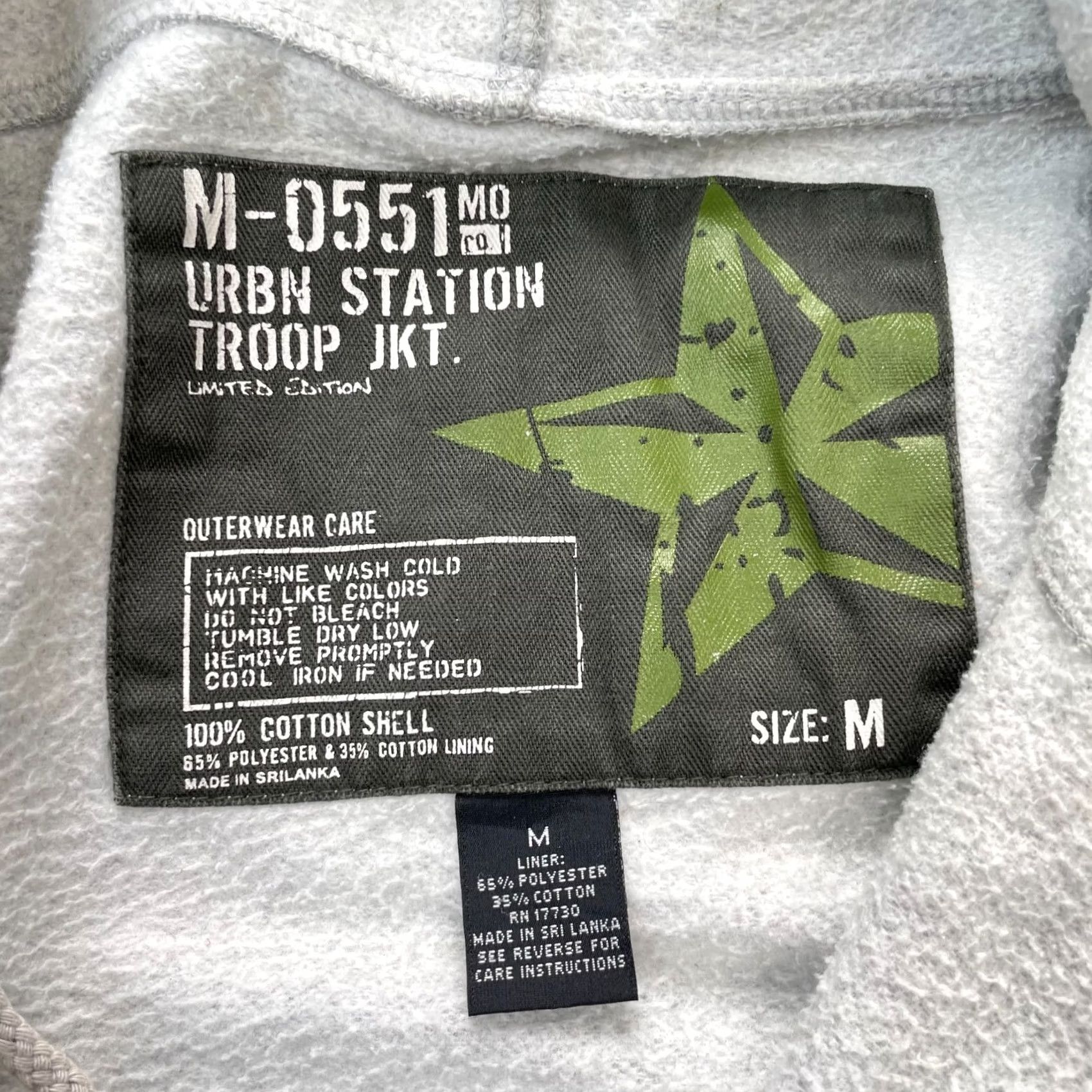 Vintage VTG Military Jacket Mens M Green 2 1n 1 Coat Hooded Utility Field Army Urban URBN STATION Jacket Size US M / EU 48-50 / 2 - 4 Thumbnail