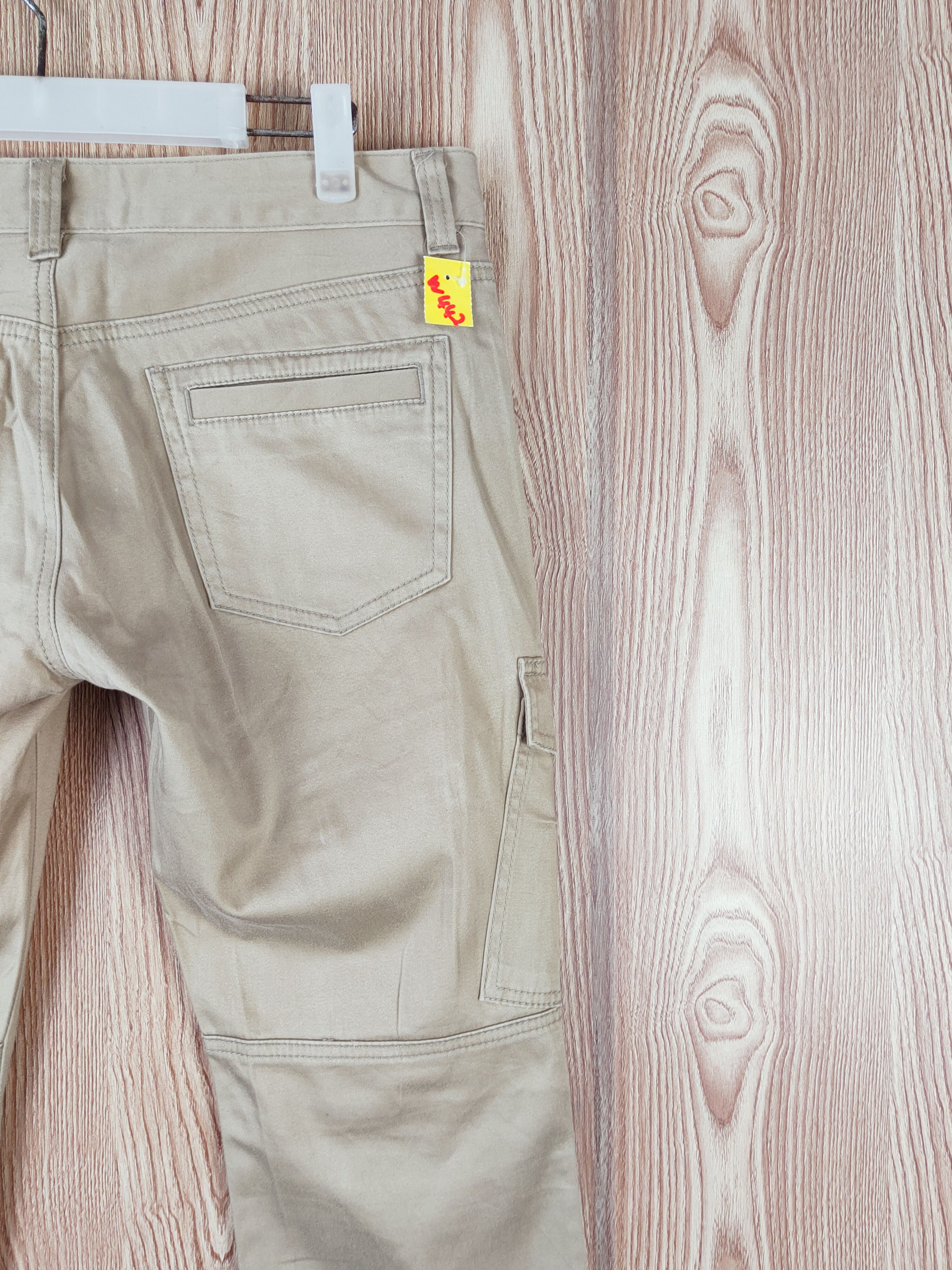 Japanese Brand Japanese Brand Beige Multipocket Tactical Cargo Pants #W442 Size 31" - 10 Thumbnail