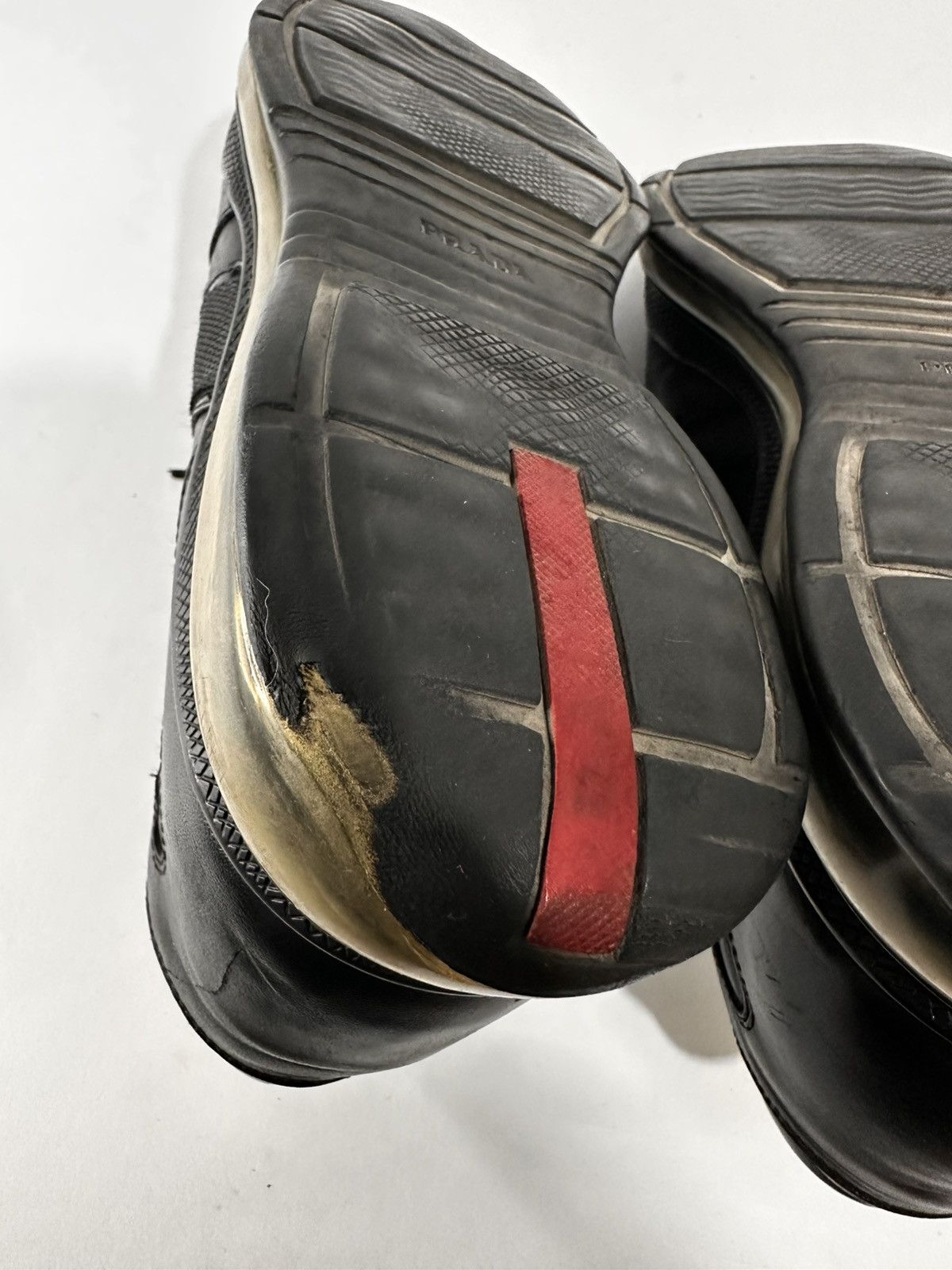 Prada Prada Levitate Brogues Leather Air Sneakers. Size US 9.5 / EU 42-43 - 11 Thumbnail