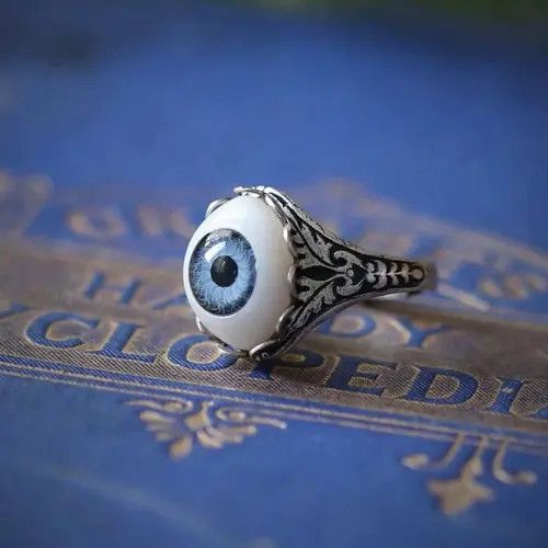 Jewelry Evil Eye Skull Claw Ring Size ONE SIZE - 4 Thumbnail