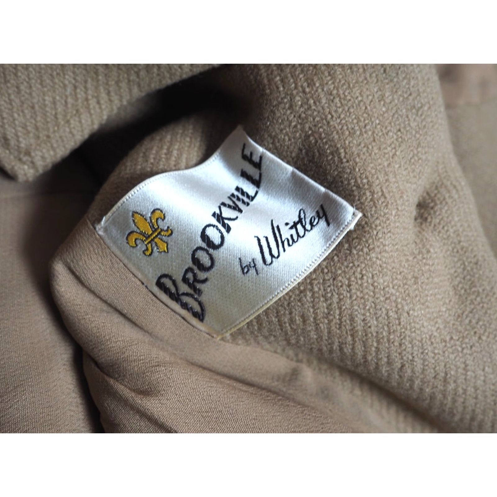 Vintage VINTAGE Whitley Peacoat Coat Womens S Brown Wool Lined 50s 60s Short Button4c Bohemian Fall Winter Spring Regular Mens Girls Size S / US 4 / IT 40 - 4 Thumbnail