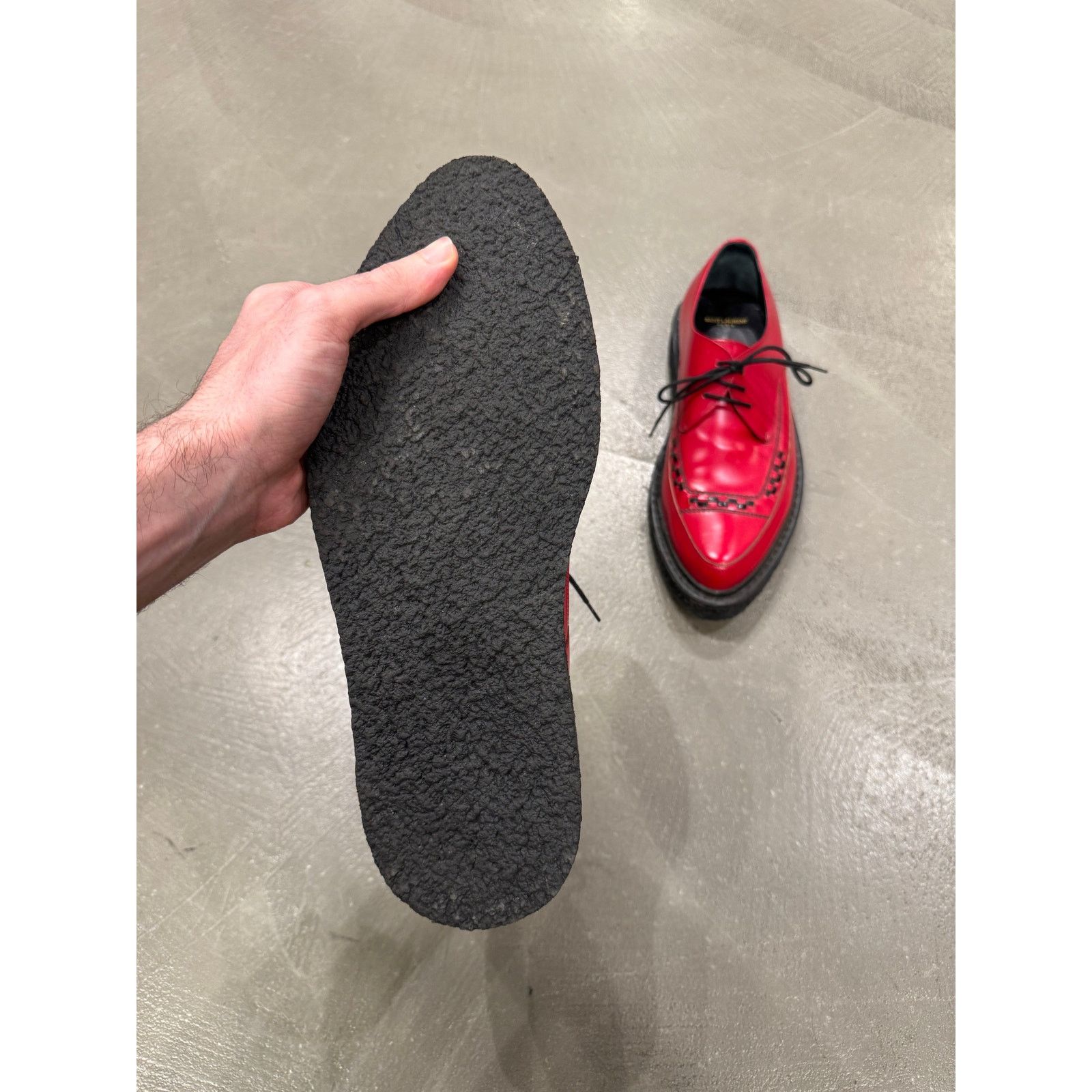 Saint Laurent Paris A/W2014 Saint Laurent by Hedi Slimane runway shoes Size US 12 / IT 42 - 6 Thumbnail