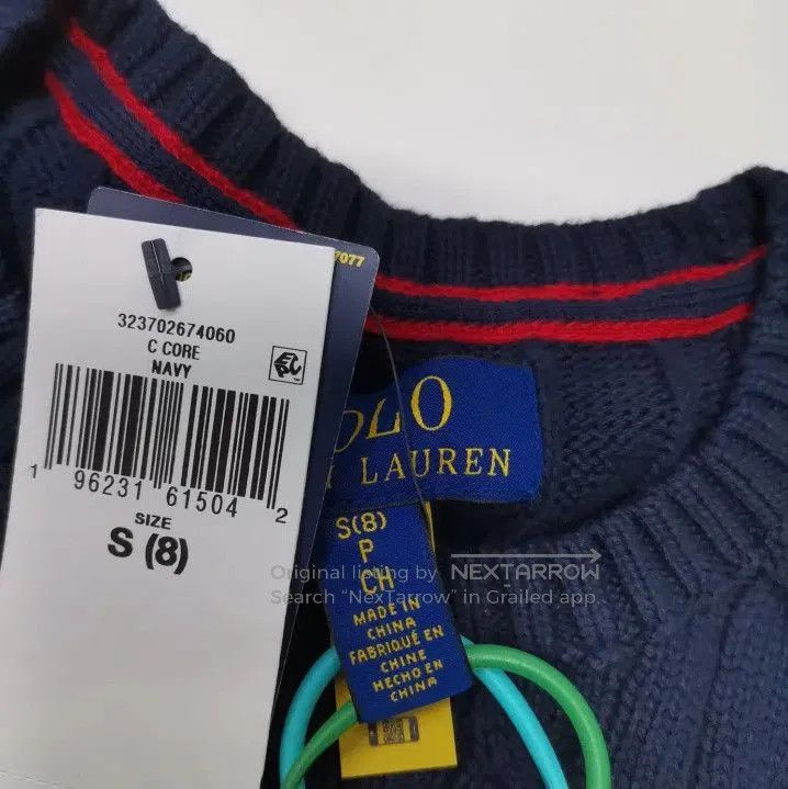 Polo Ralph Lauren Polo Ralph Lauren Pony Logo Cable Knit Sweater. Size US S / EU 44-46 / 1 - 2 Thumbnail