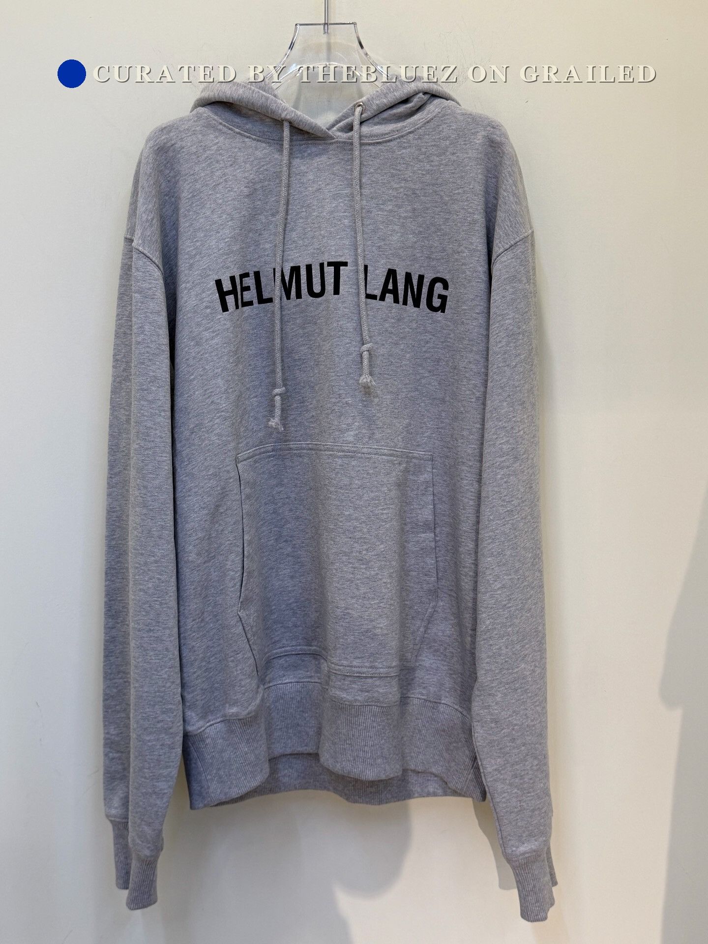 Helmut Lang Grey Helmut Lang Hoodie | Grailed