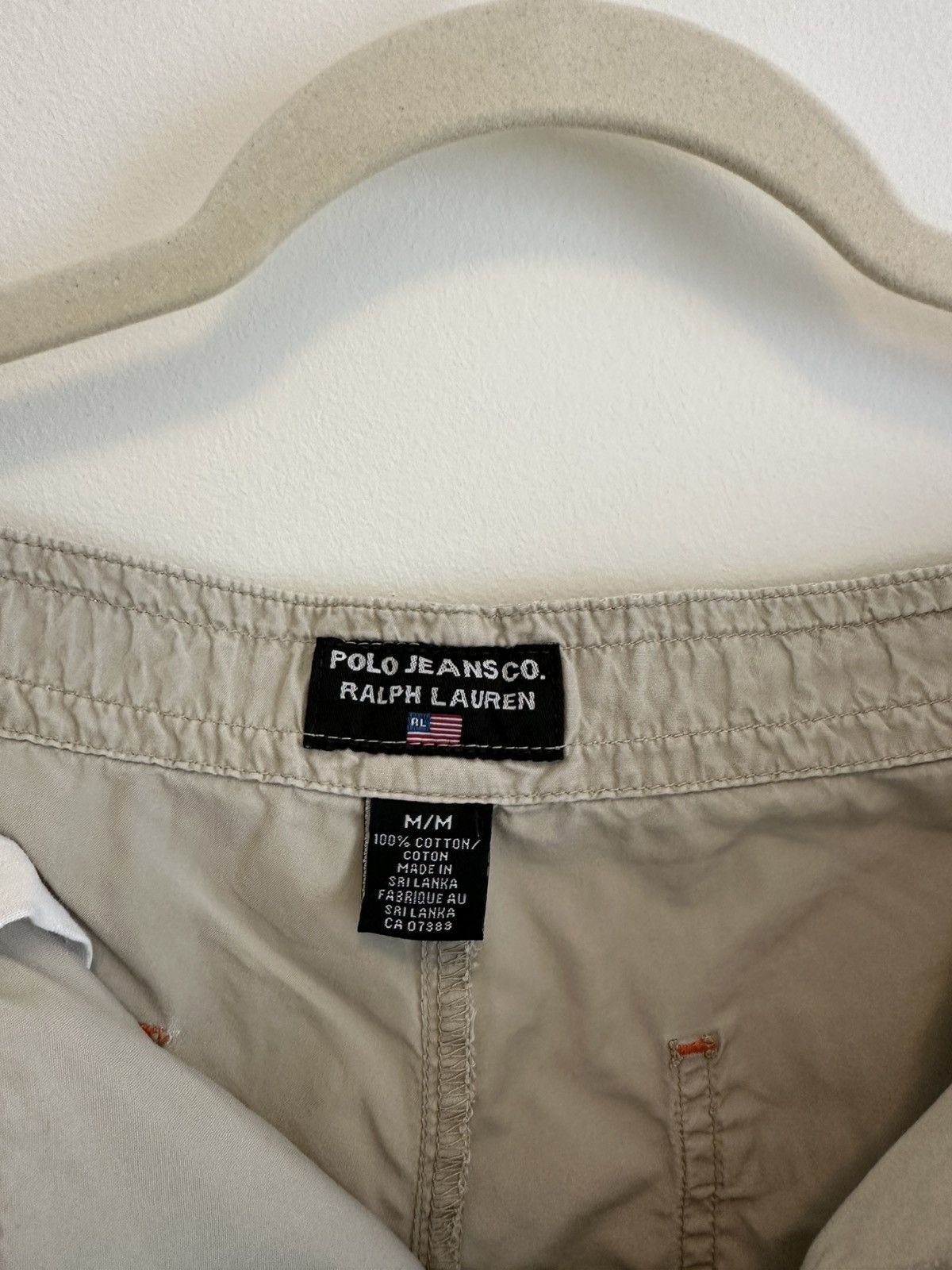 Polo Ralph Lauren Vintage Polo Jeans Co. Ralph Lauren Utility Pants – Khaki M Size 28" / US 6 / IT 42 - 2 Thumbnail